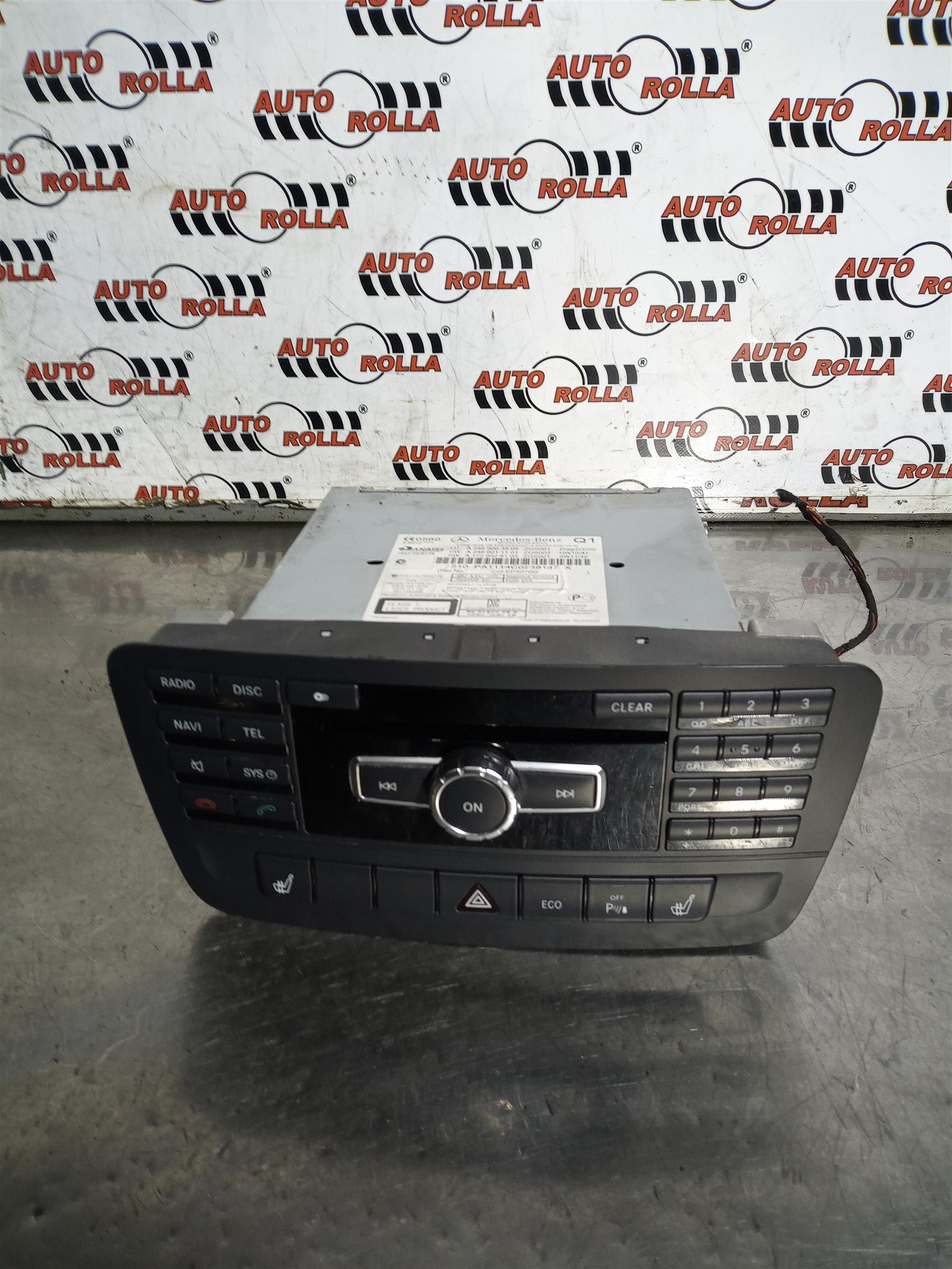 Cd player Mercedes B 180, W246, 1.6S, an 2012