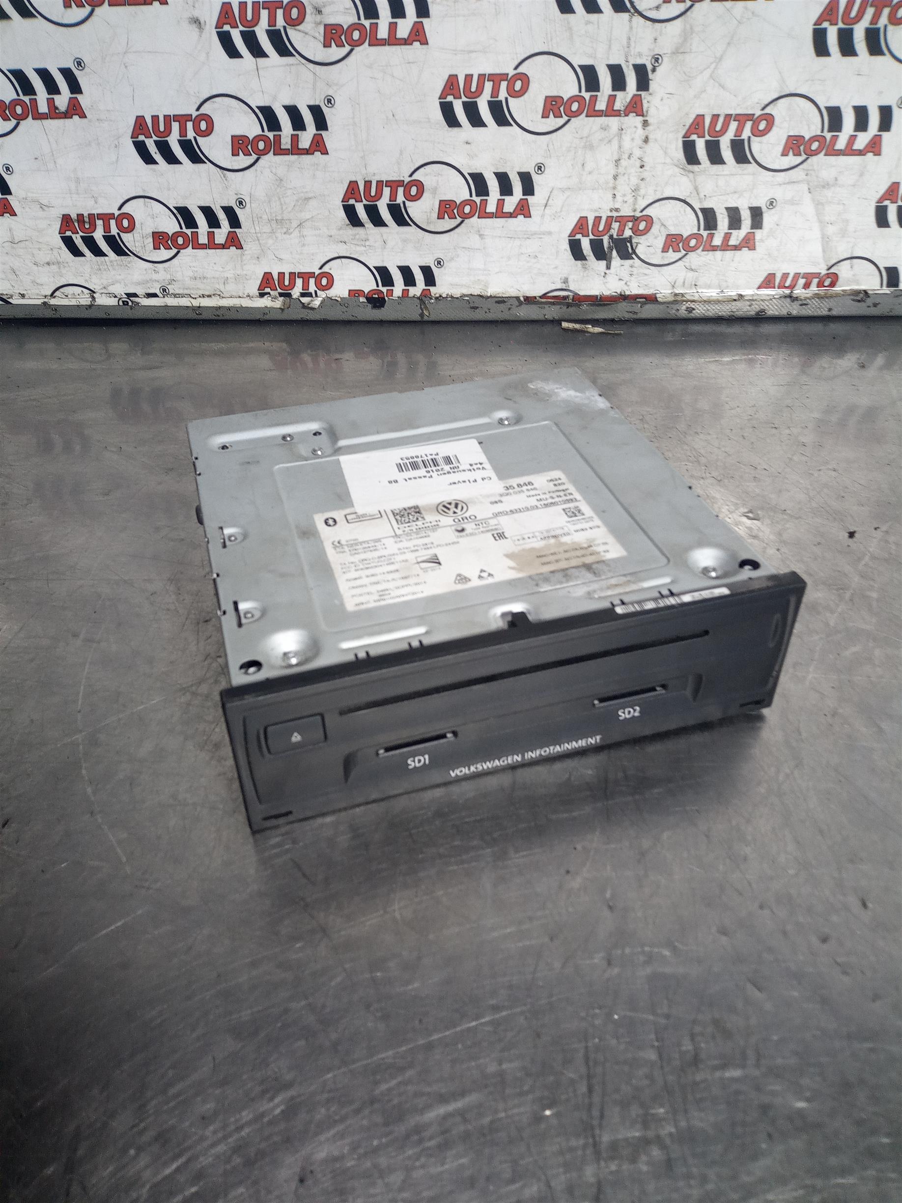 Cd Player Volkswagen Passat B8 , 4*4 ,AN 2016
