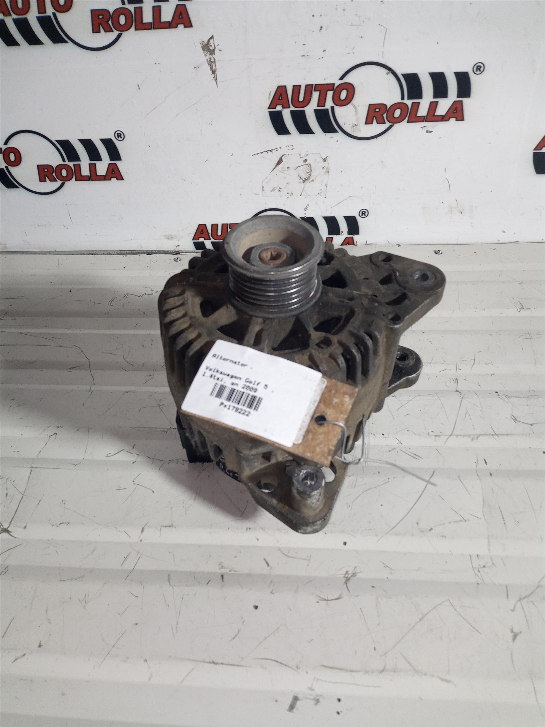 Alternator Volkswagen Golf 5 , 1.4tsi, an 2009
