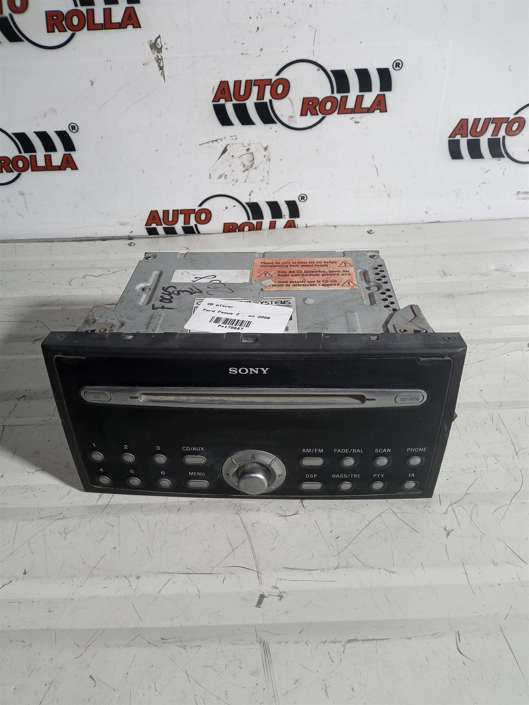 CD player Ford Focus 2 , an 2008