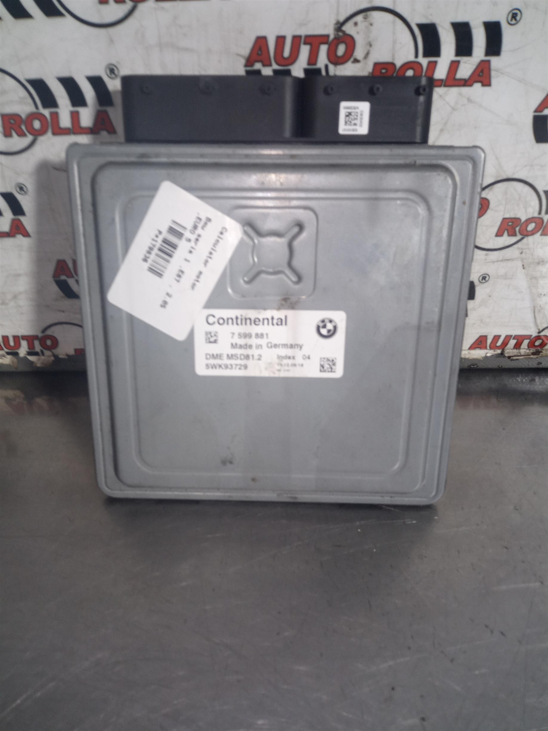 Calculator motor Bmw seria 1 ,E87 , 2.0S ,EURO 5