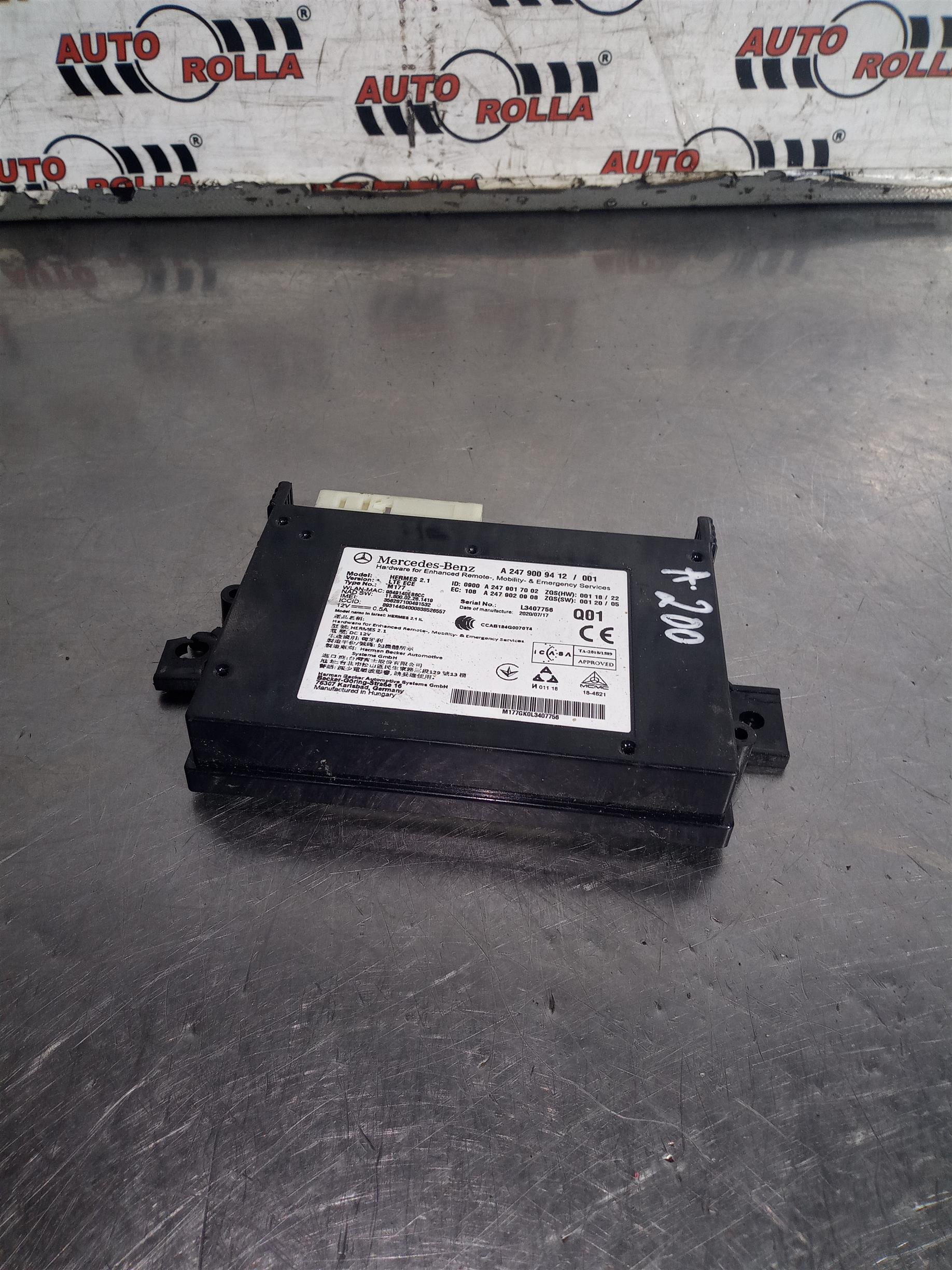Modul bluetooth Mercedes A200 ,W177 ,A class , 1.3s , an 2020