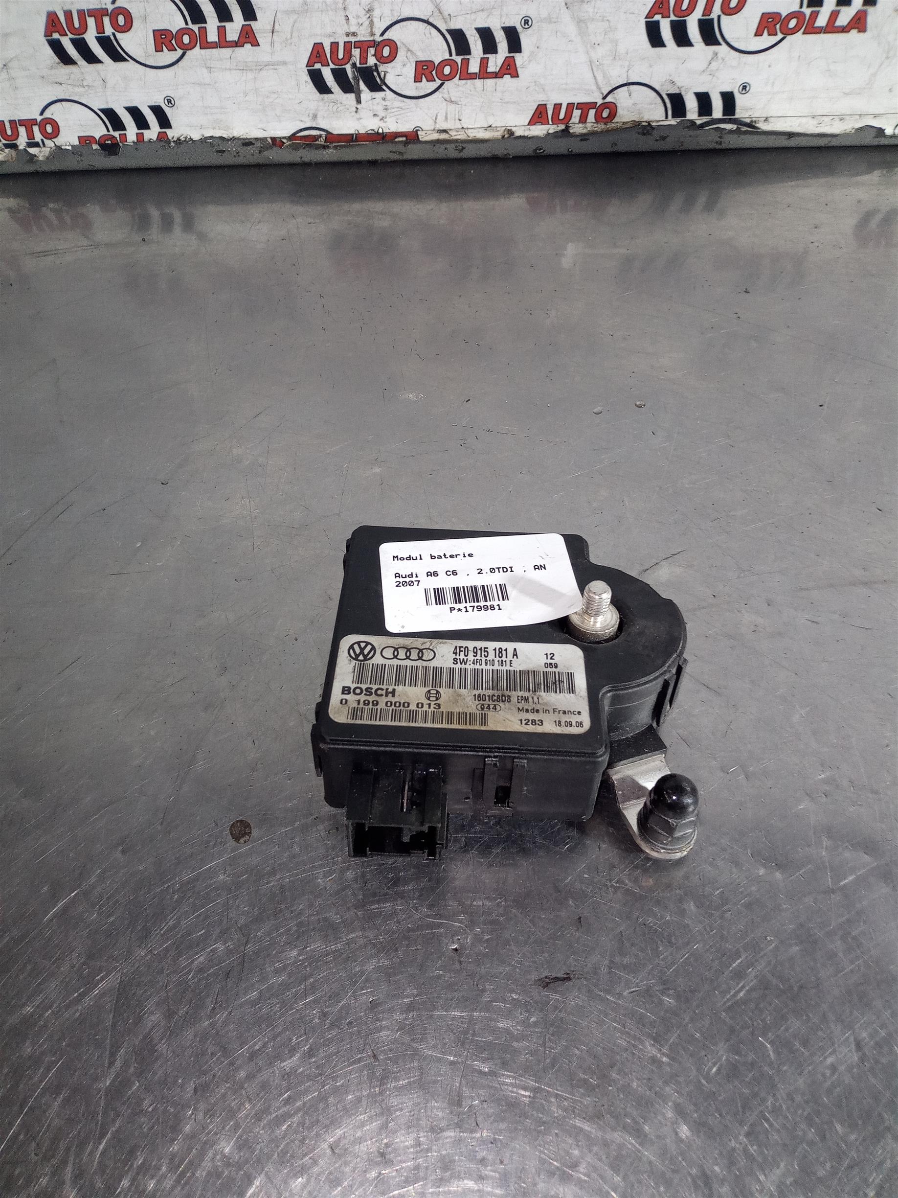 Modul baterie Audi A6 C6 , 2.0TDI , AN 2007