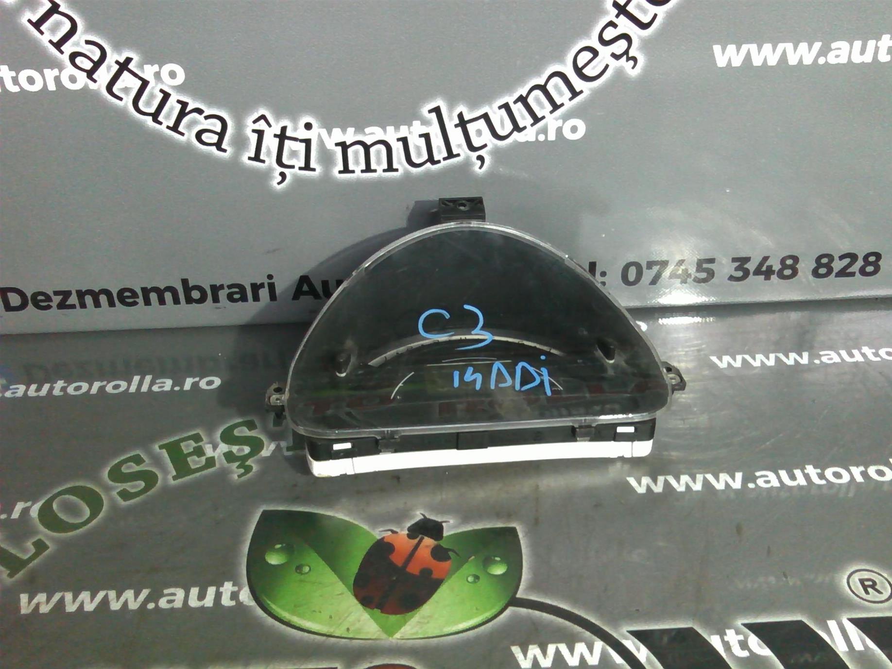 ceas bord Citroen C3, 1.4HDI