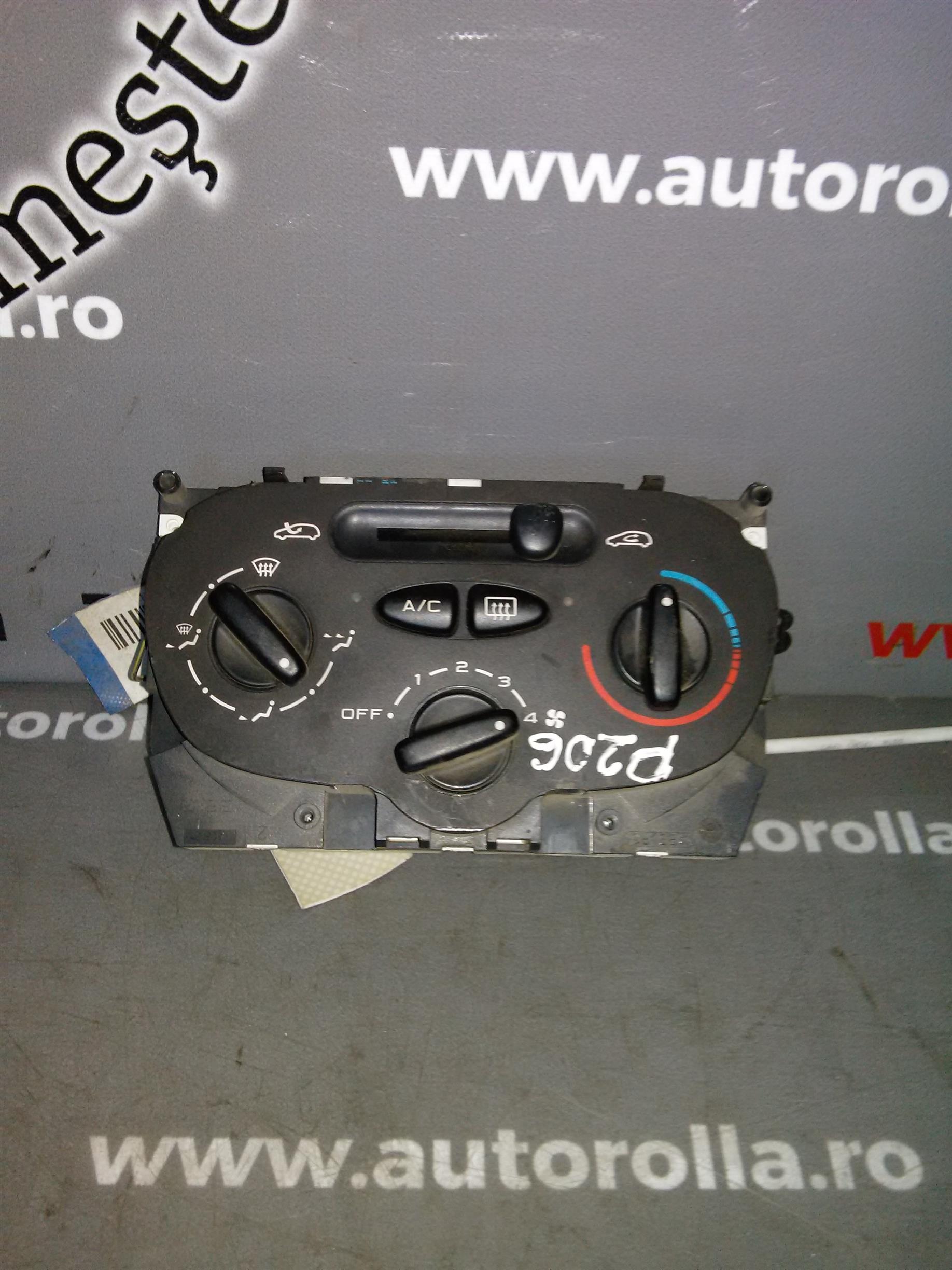 comanda aeroterma Peugeot 206