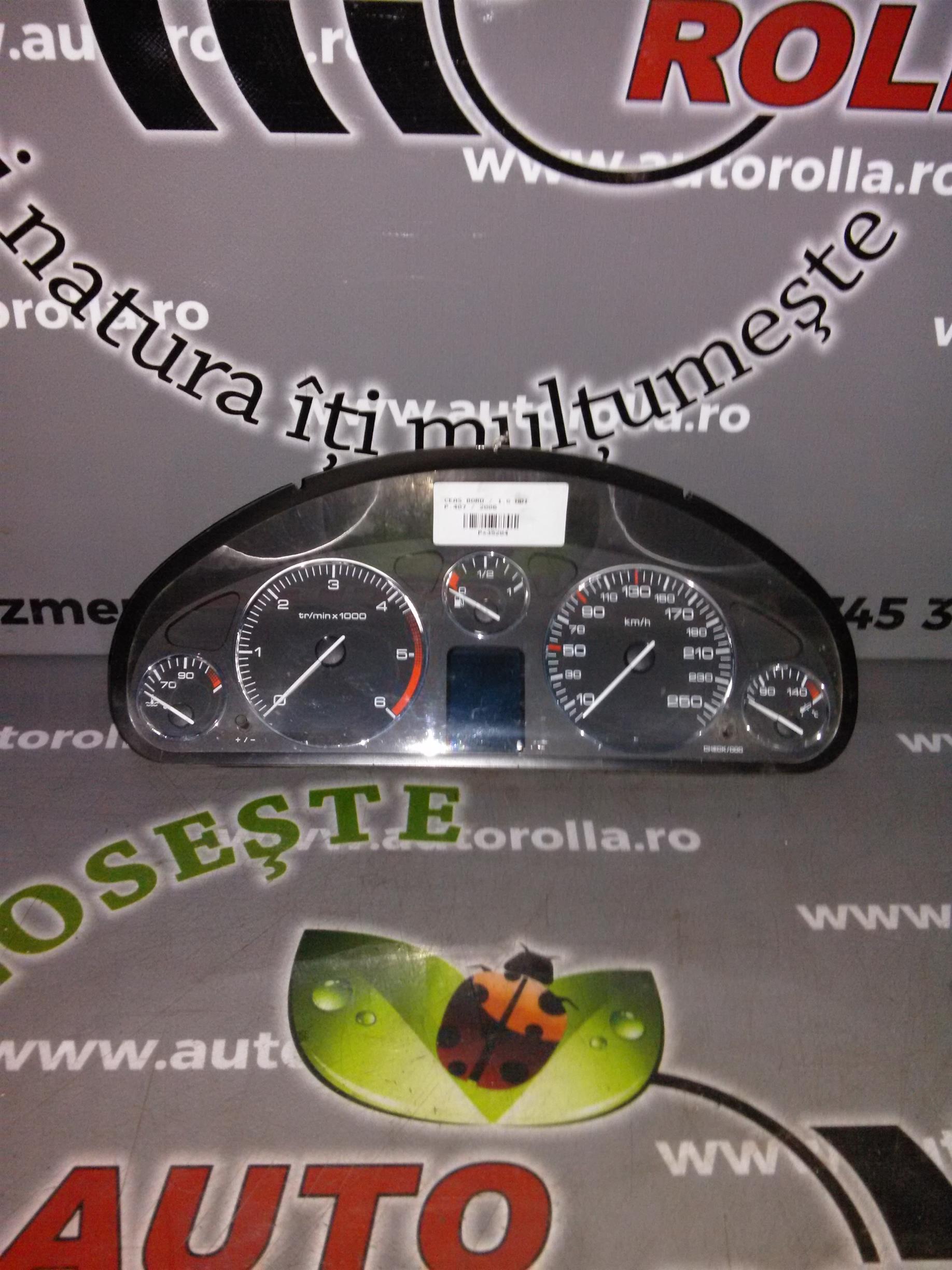 ceas bord Peugeot 407, 1.6HDI, an 2006