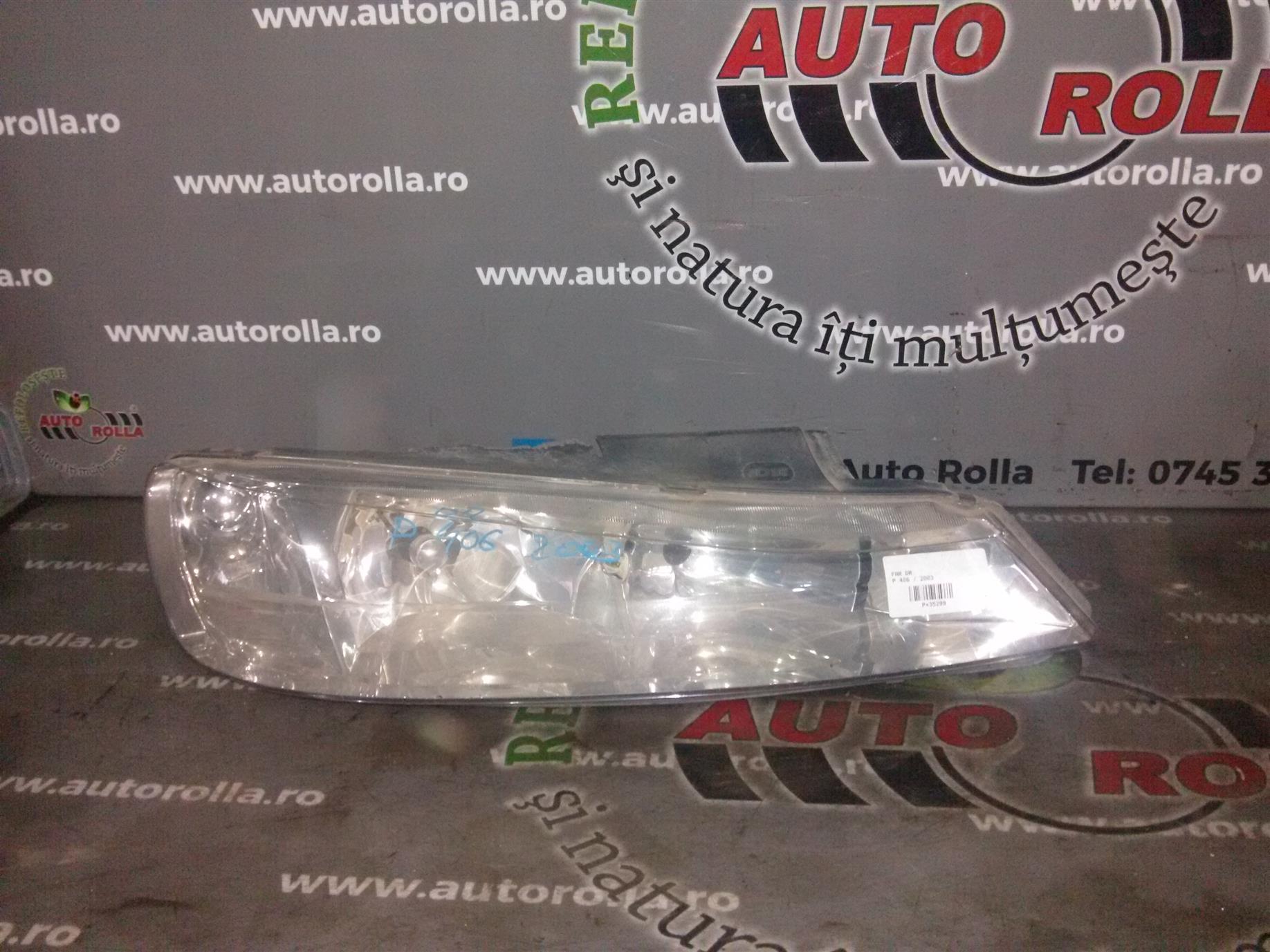 far dreapta Peugeot 406, an 2003