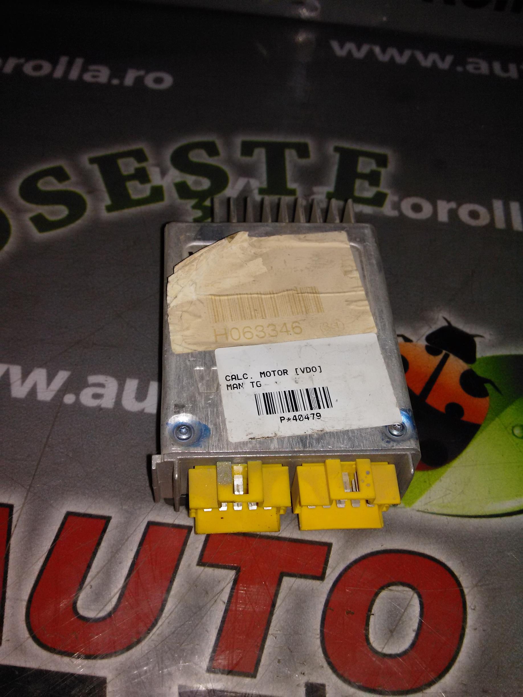 calculator motor vdo MAN TG
