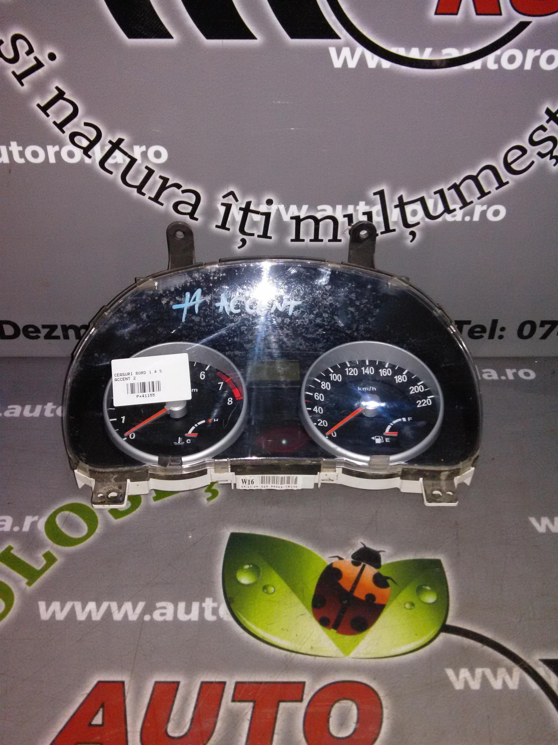 ceasuri bord Hyundai Accent 1.4S, an 2007