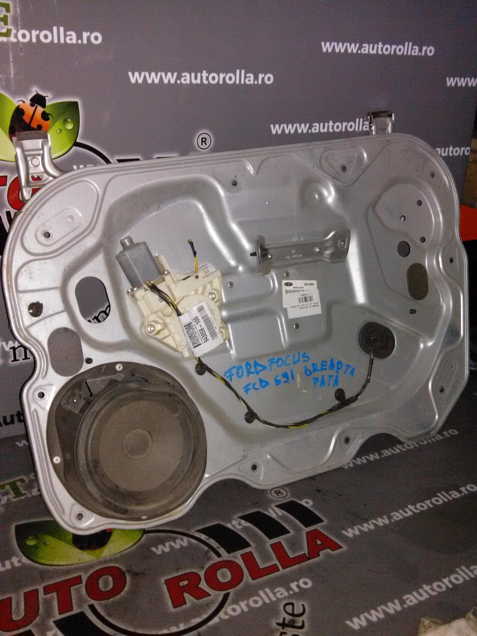 macara electrica dreapta fata Ford Focus 2, 1.6TDCI an 2008