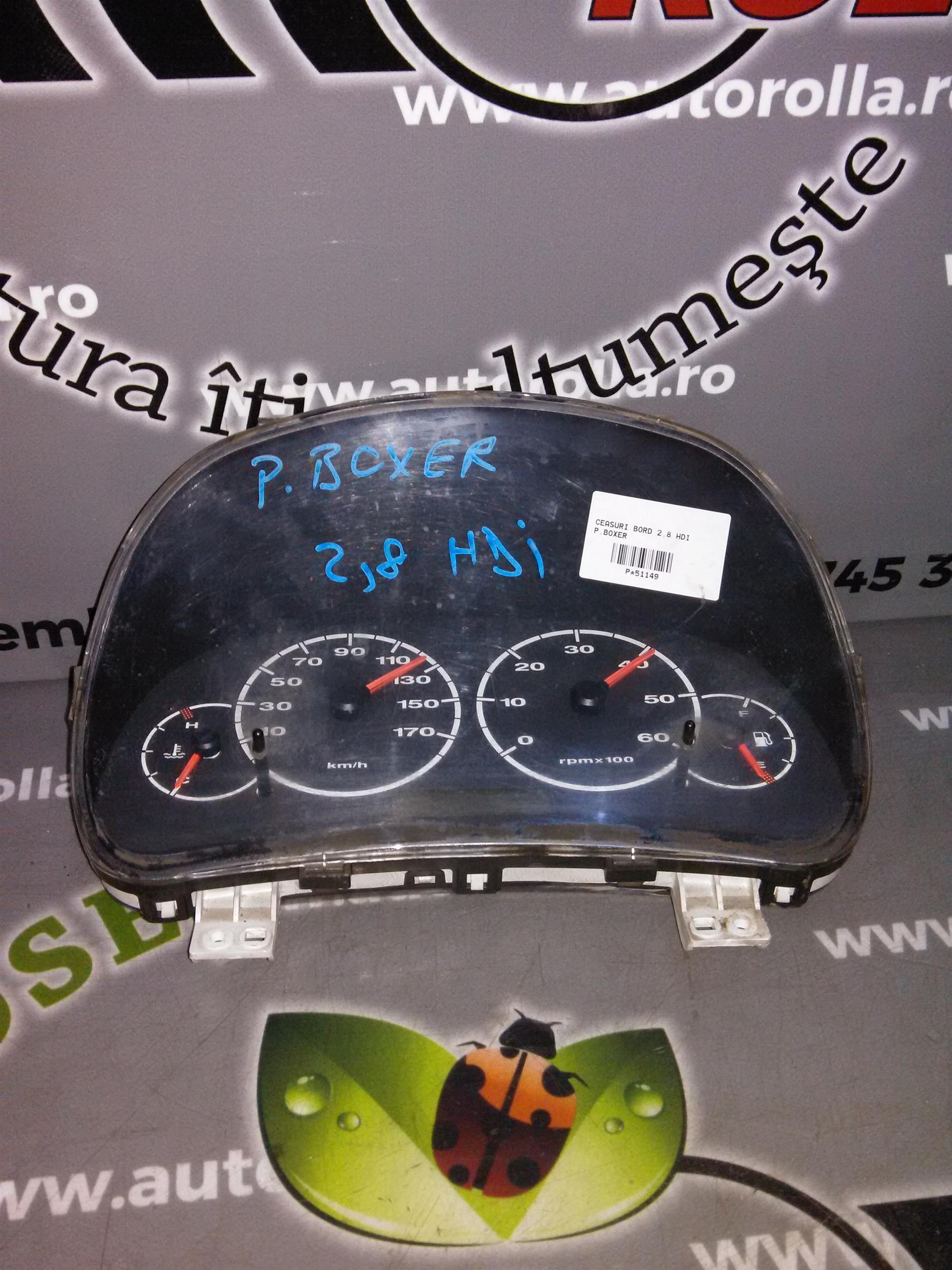 ceasuri bord Peugeot Boxer, 2.8HDI