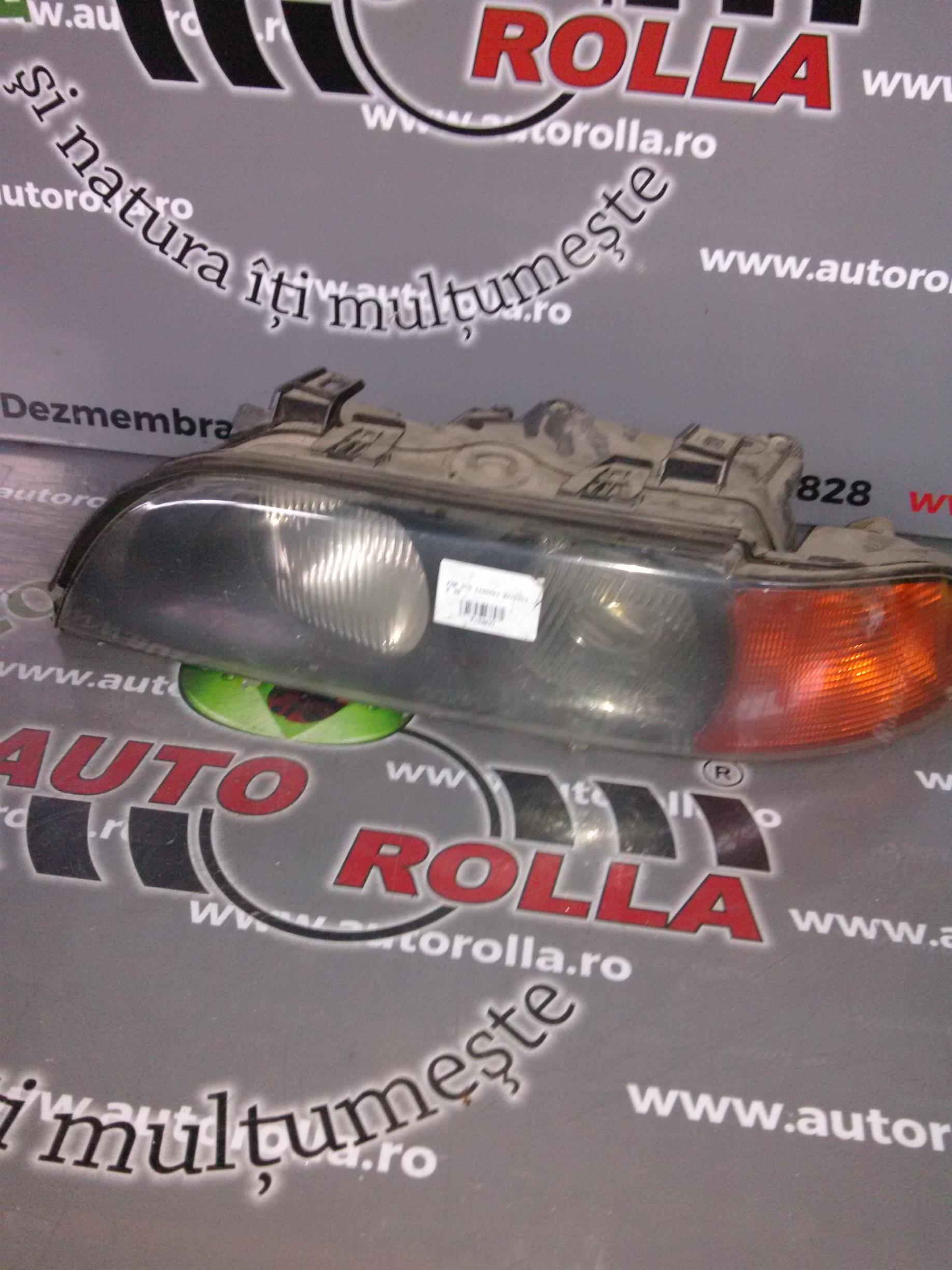 far stanga semnal galben BMW E39