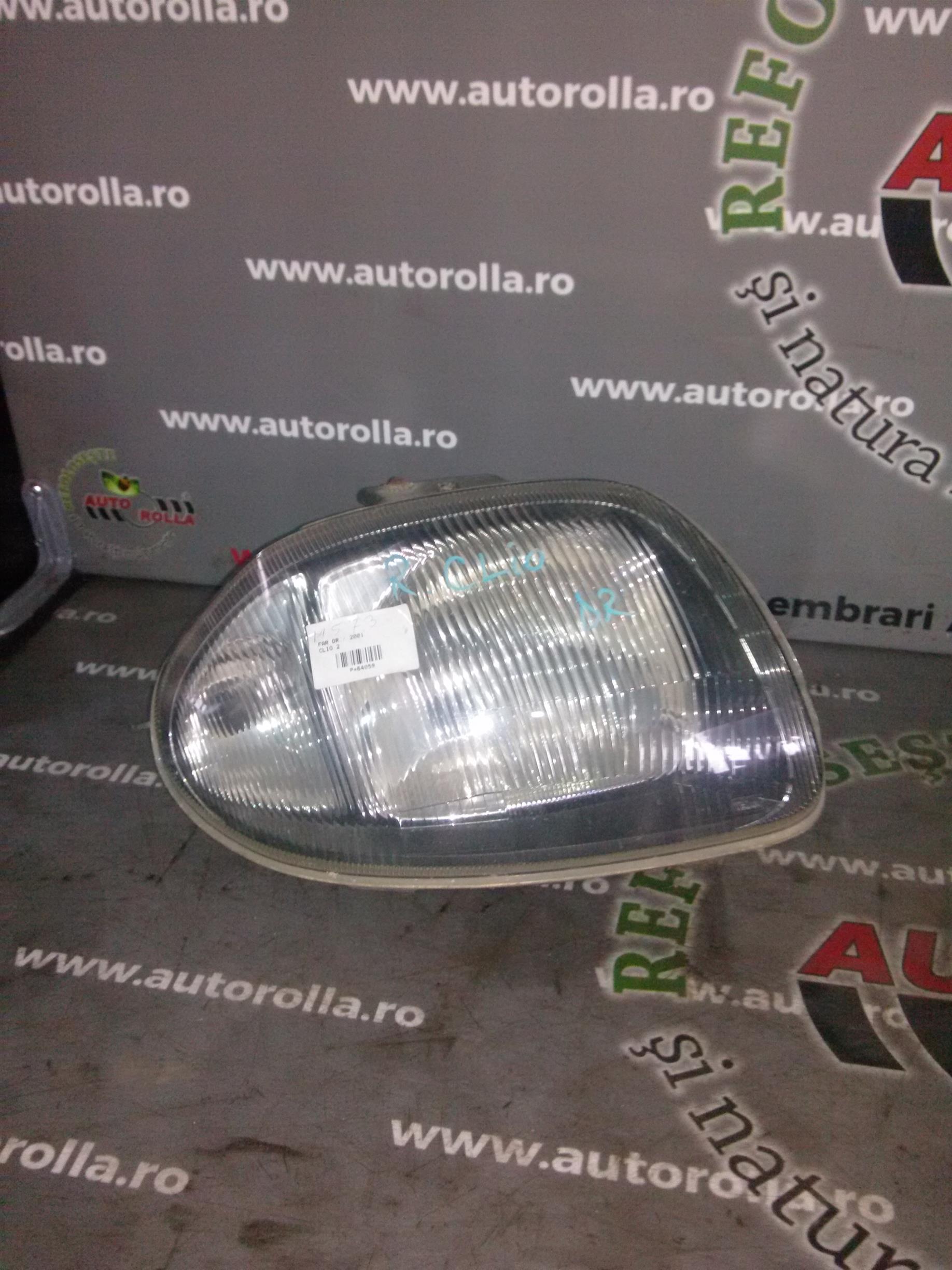 far dreapta Renault Clio 2, an 2001