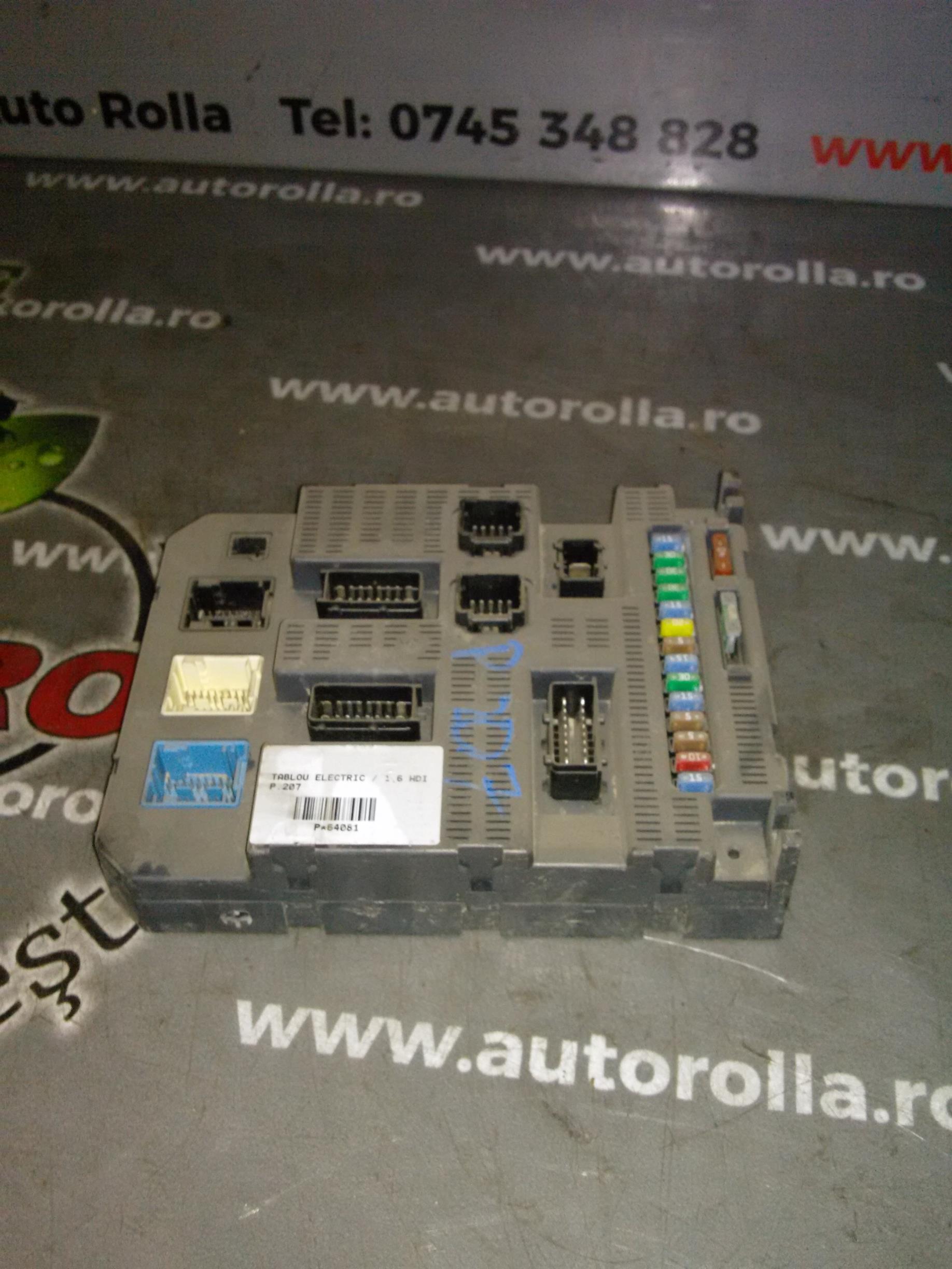 tablou electric Peugeot 207, 1.6HDI