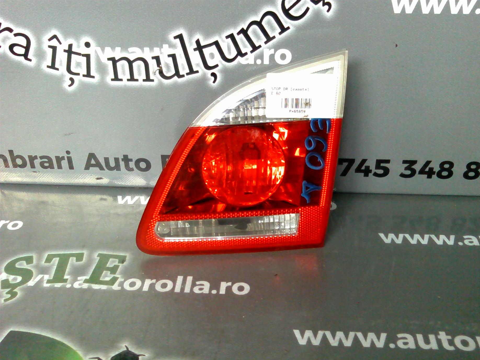 stop dreapta capota BMW E60
