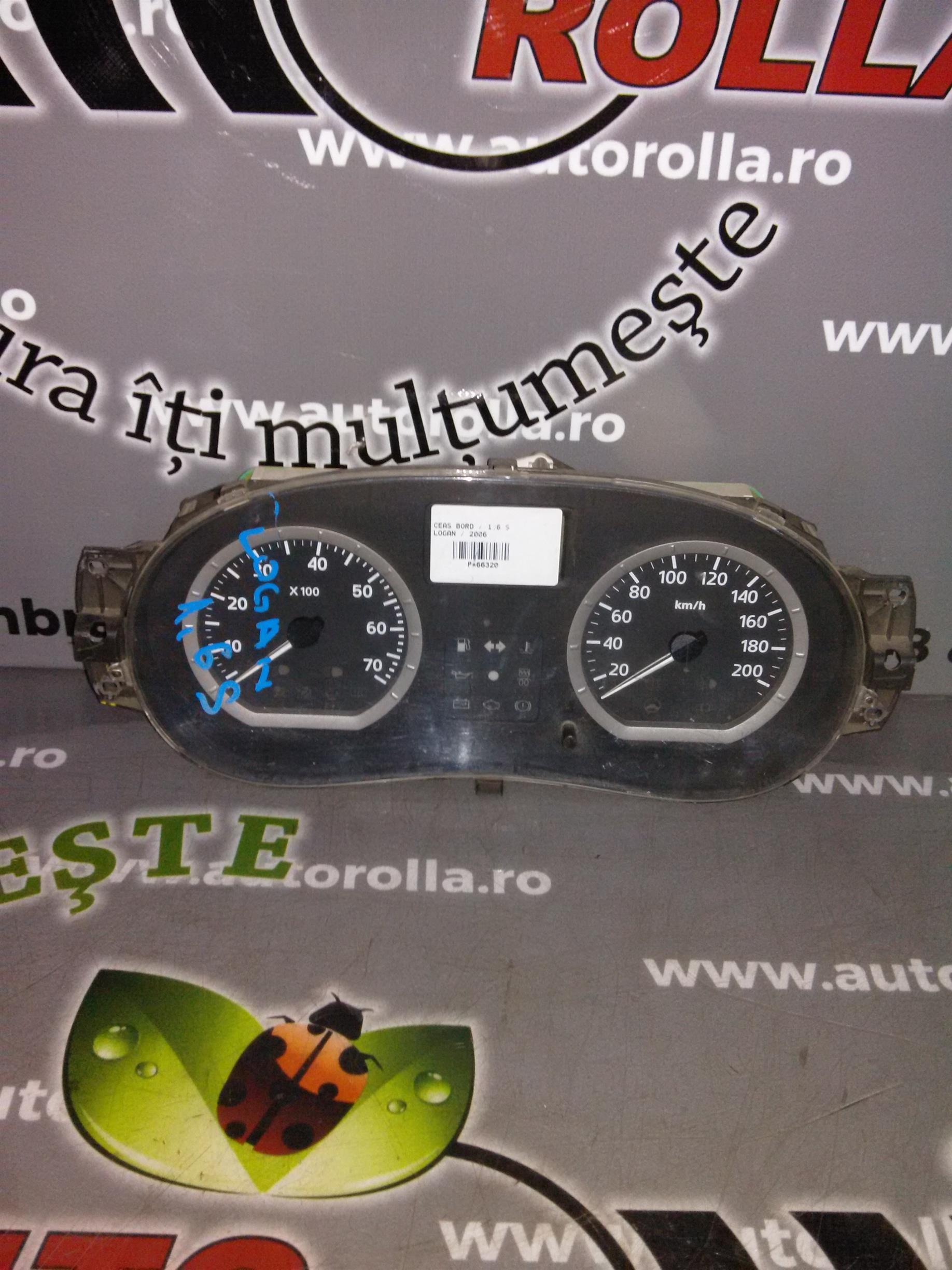 ceas bord Dacia Logan 1.6S, an 2006