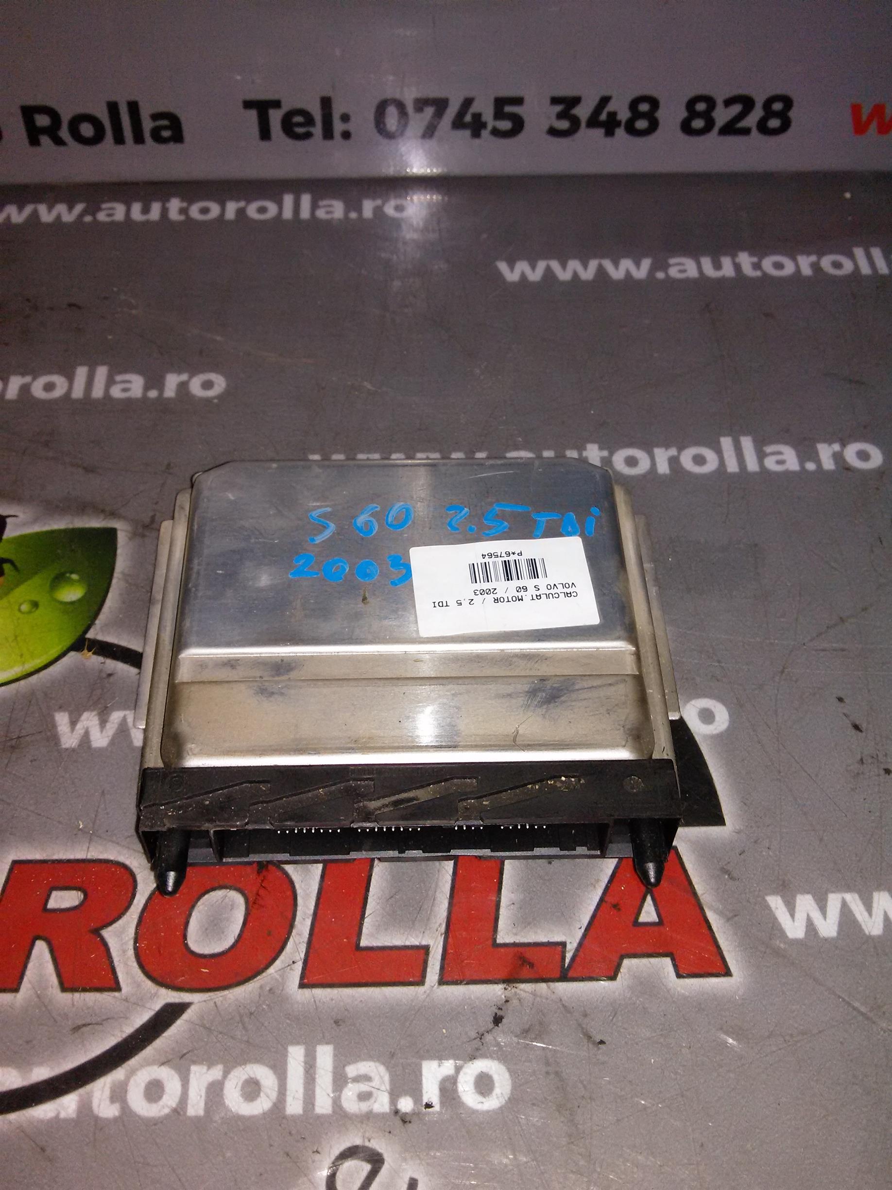 calculator motor Volvo S60, 2.5D, an 2003