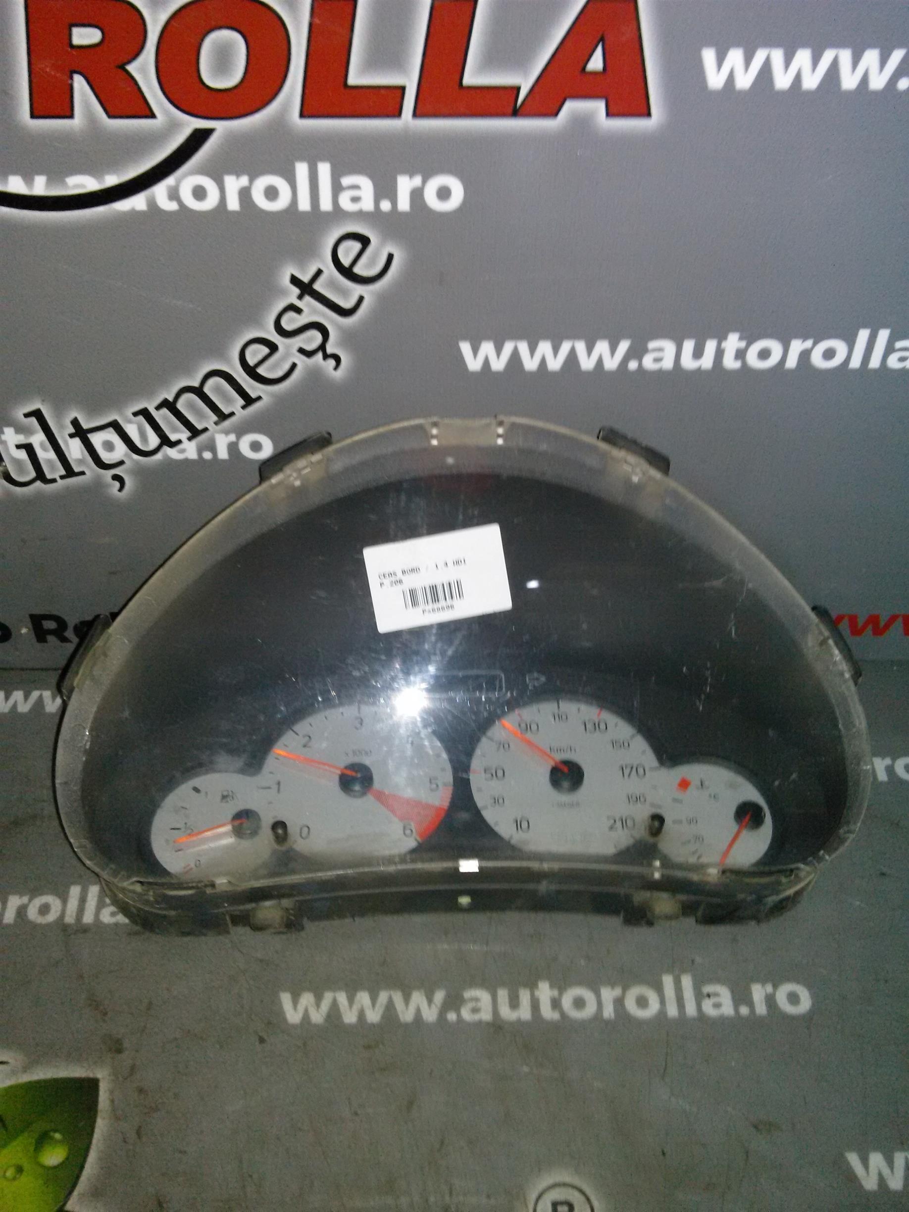 ceas bord Peugeot 206, 1.4HDI