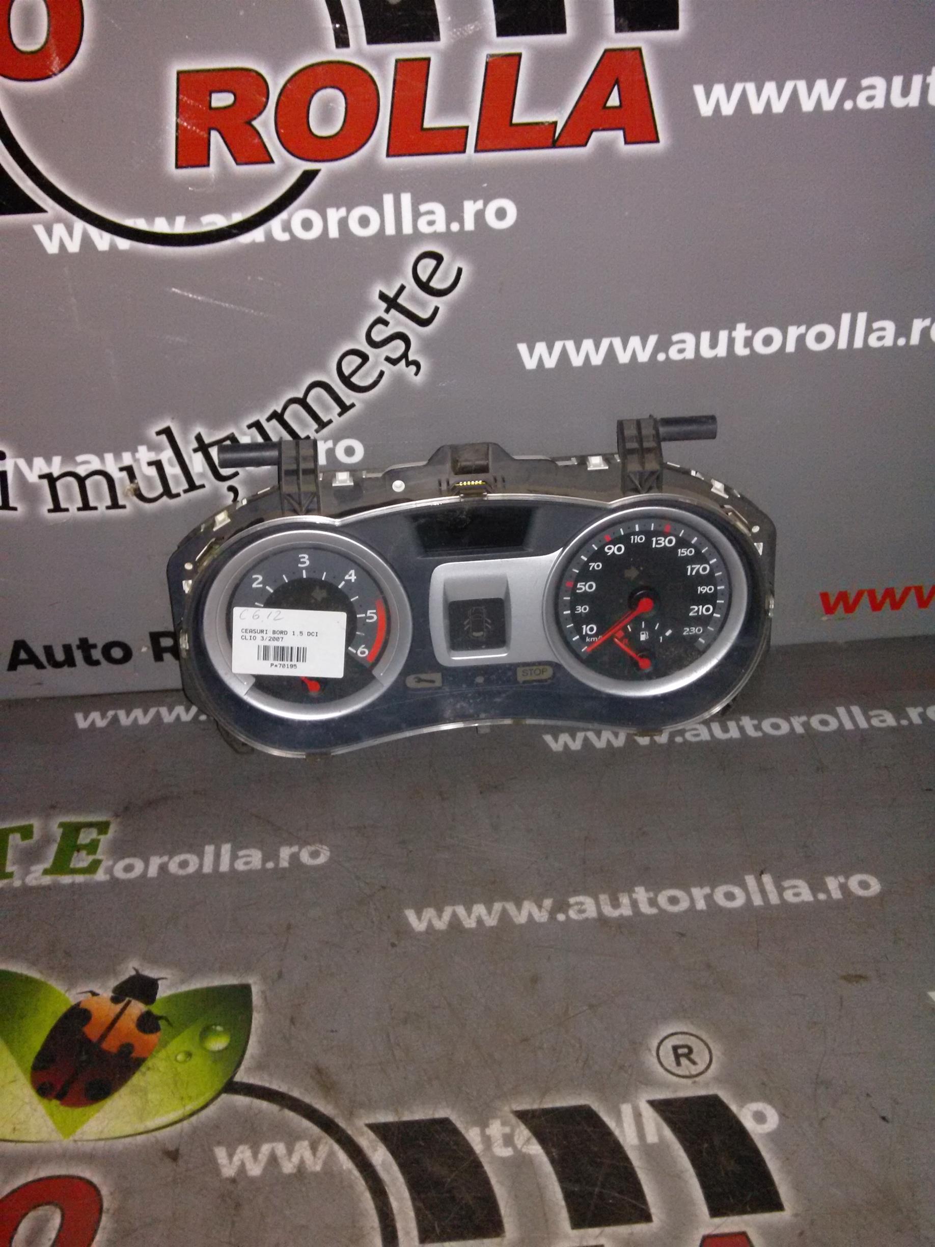 ceas bord Renault Clio 3, 1.5DCI an 2007