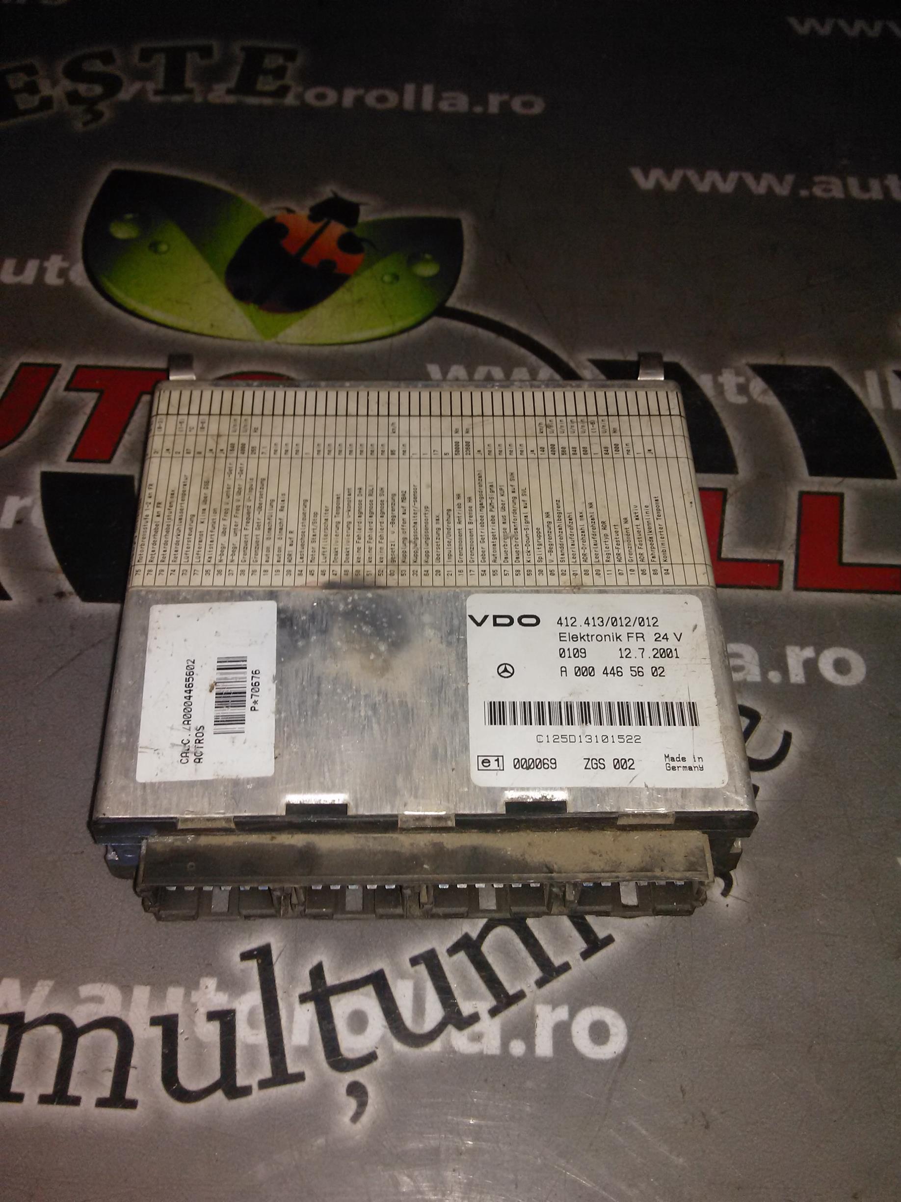 calculator a0004465602 Mercedes Actros
