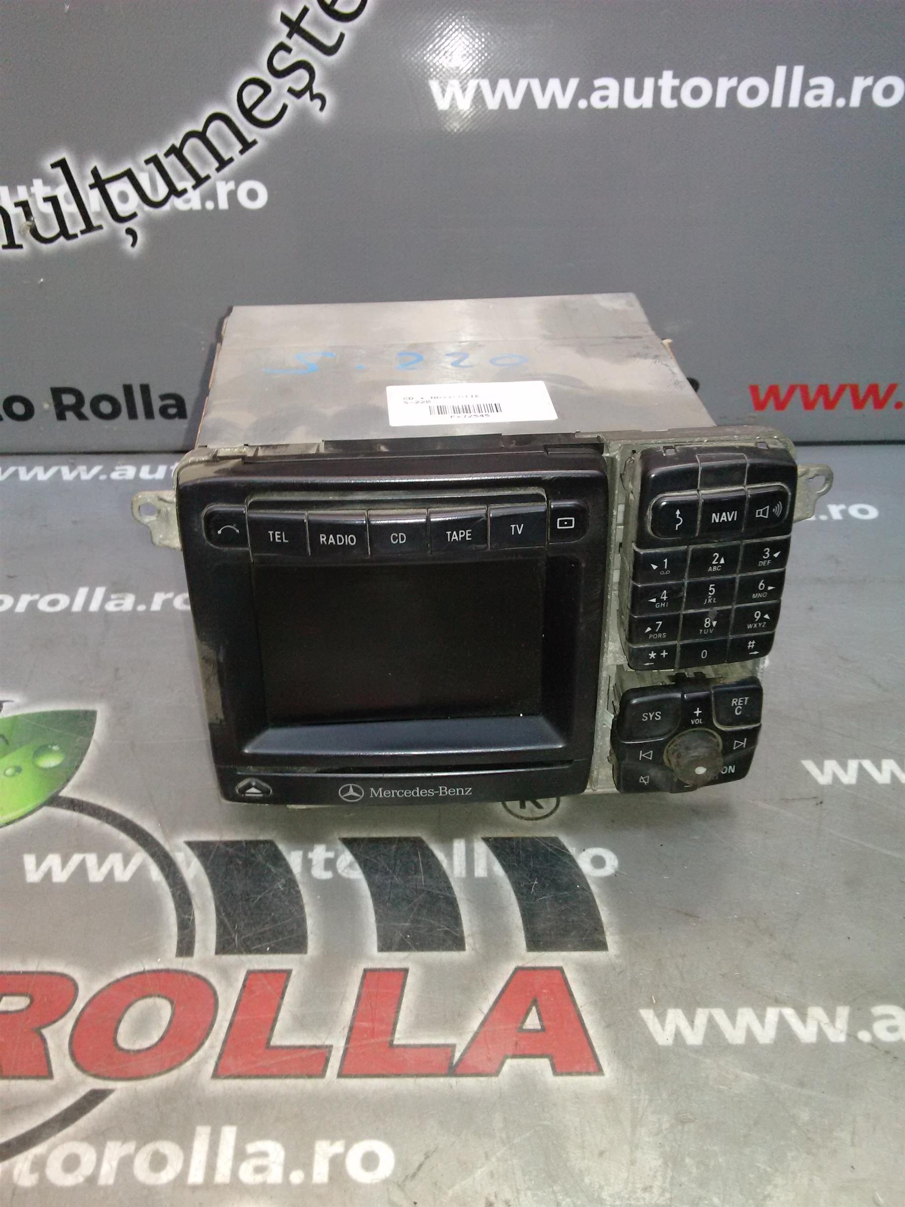 cd player navigatie Mercedes Sclass W220