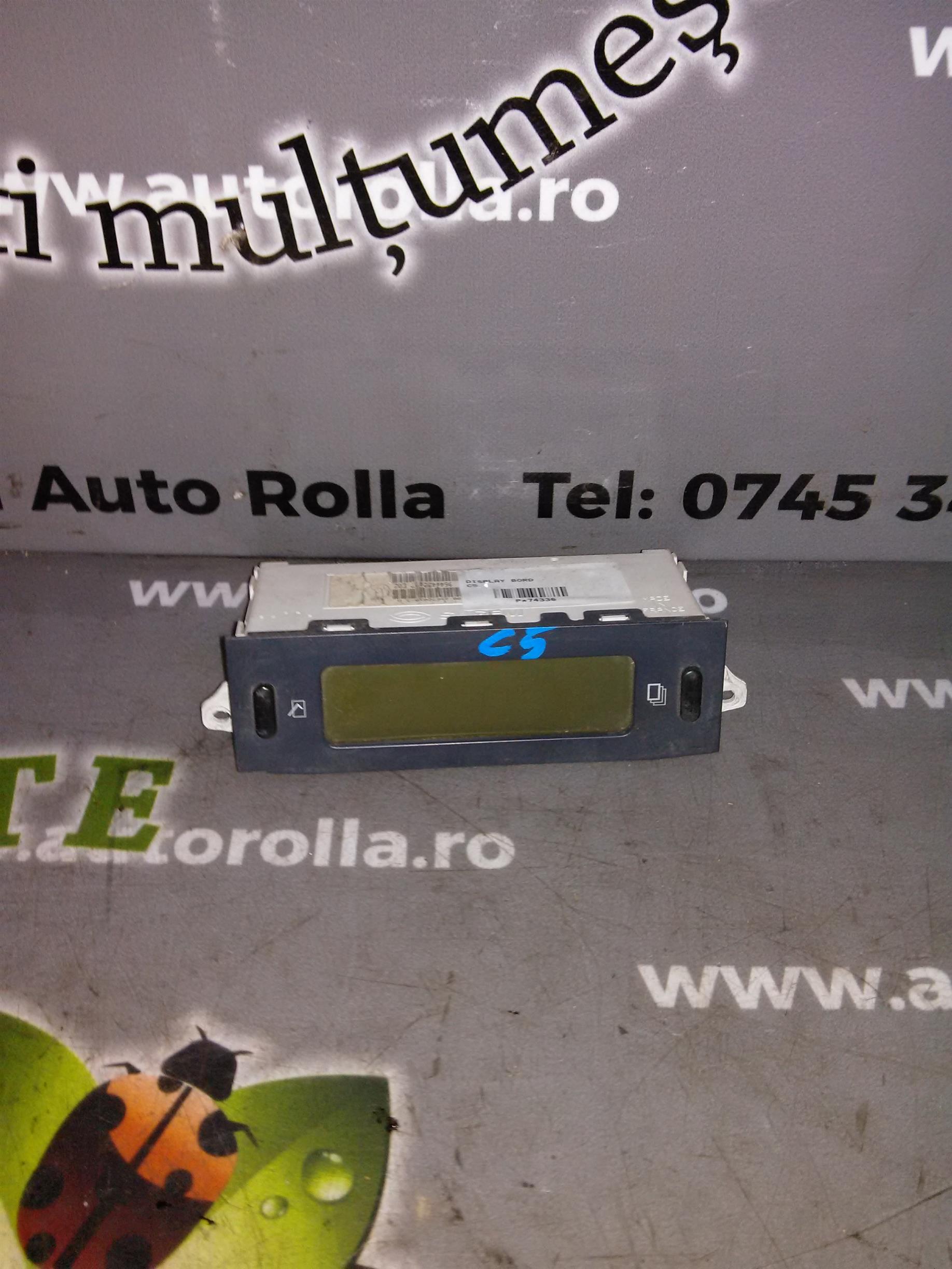 display bord Citroen C5