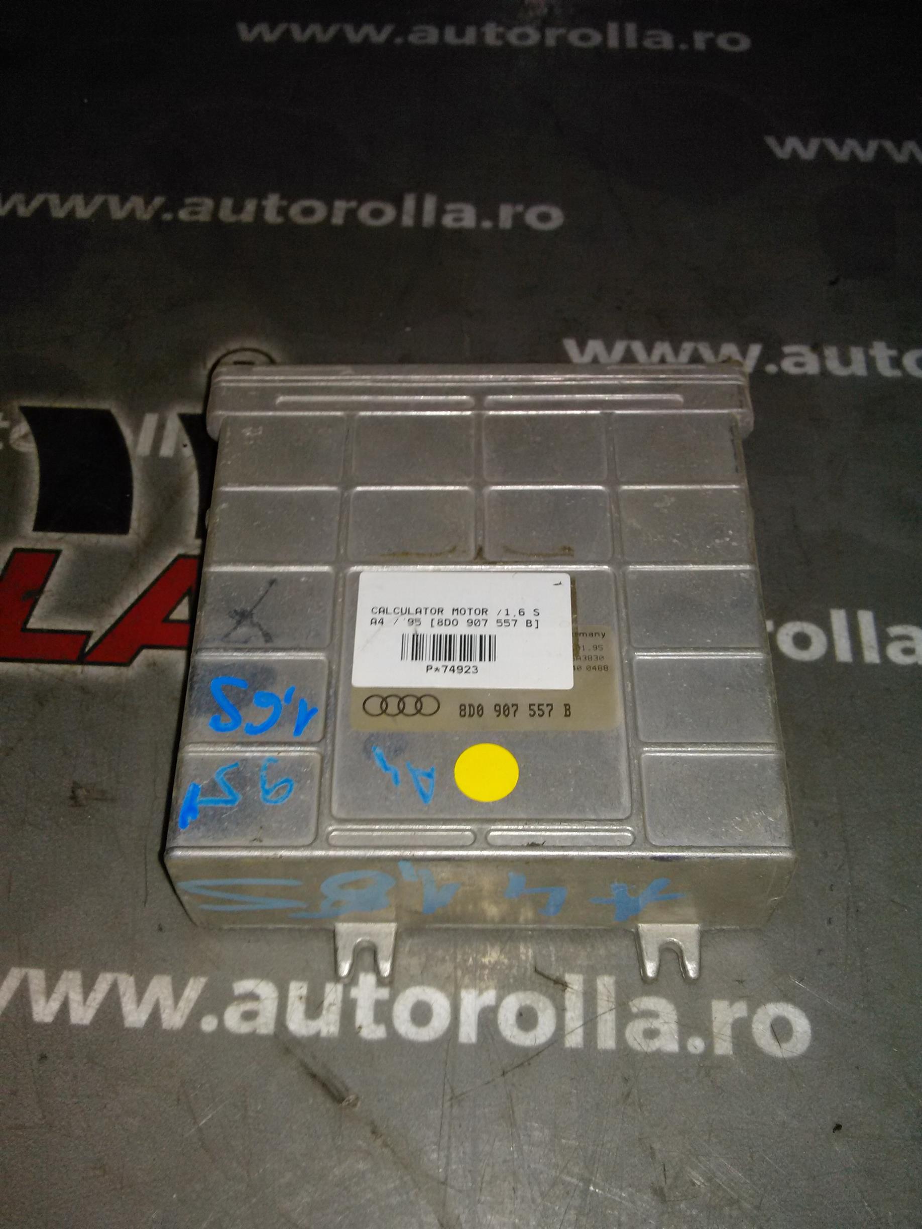calculator motor Audi A4, an 1995, 1.6S