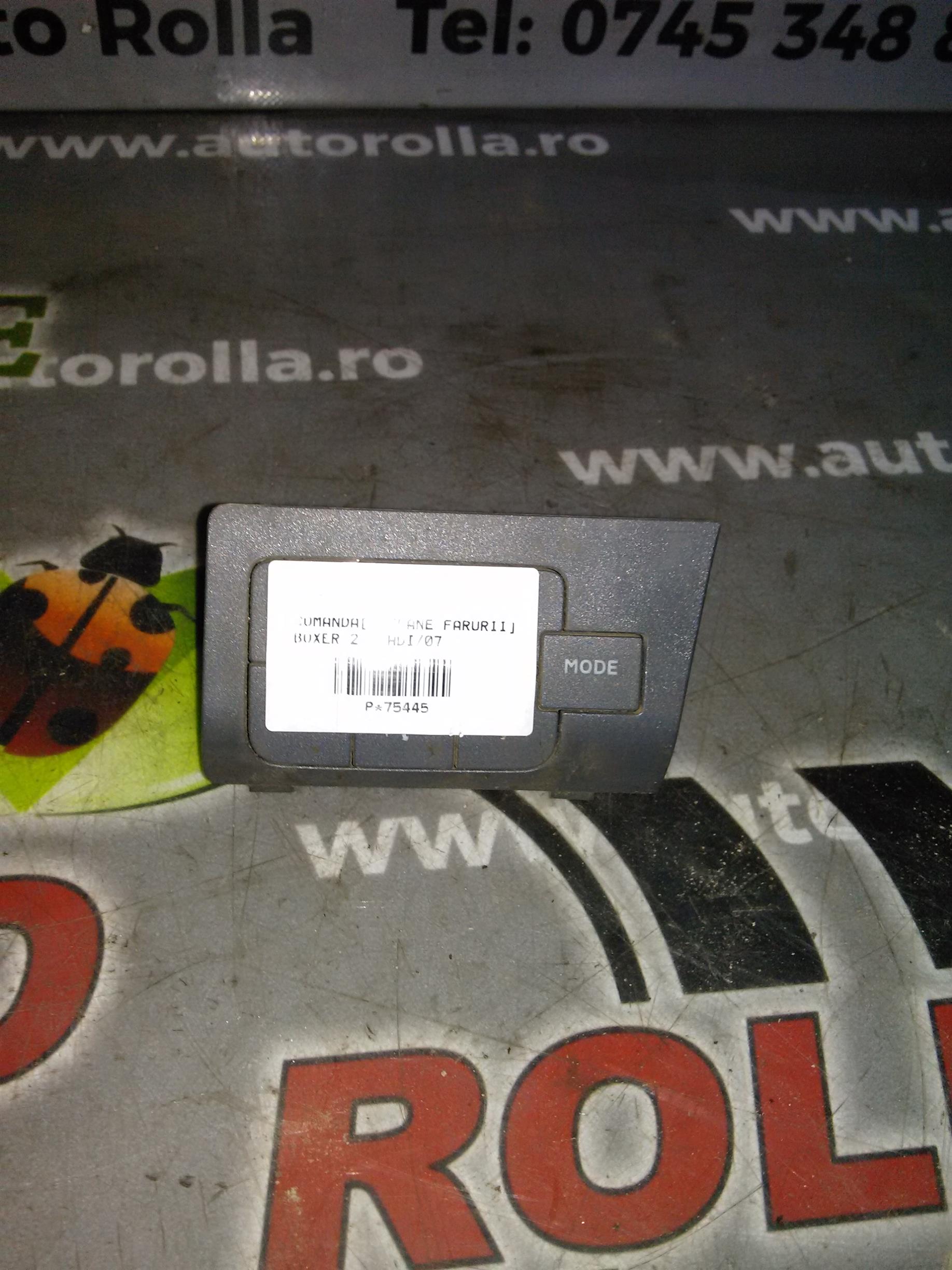 comanda butoane faruri Peugeot Boxer, 2.2HDI an 2007