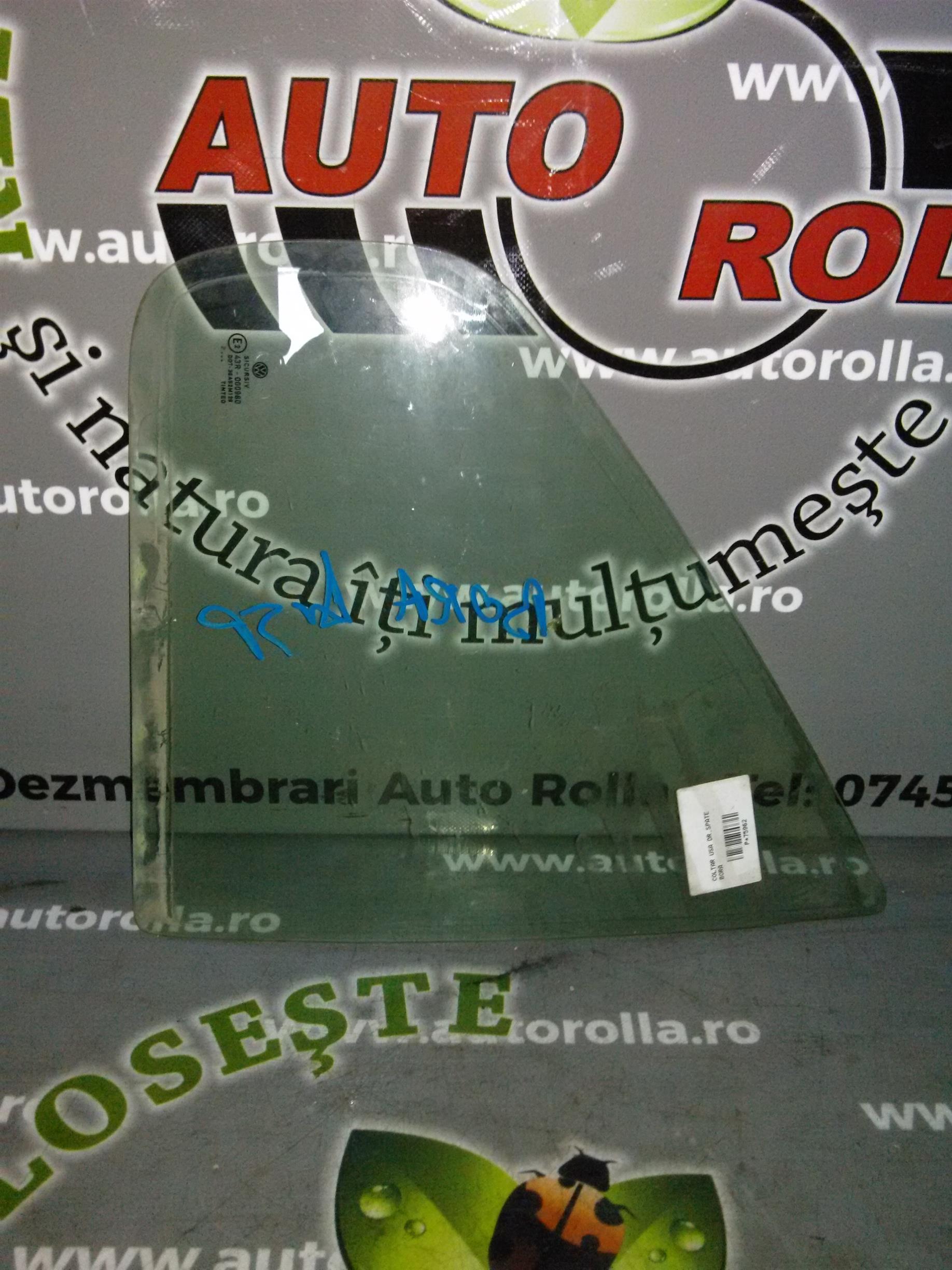 Geam coltar usa dreapta spate Volkswagen Bora