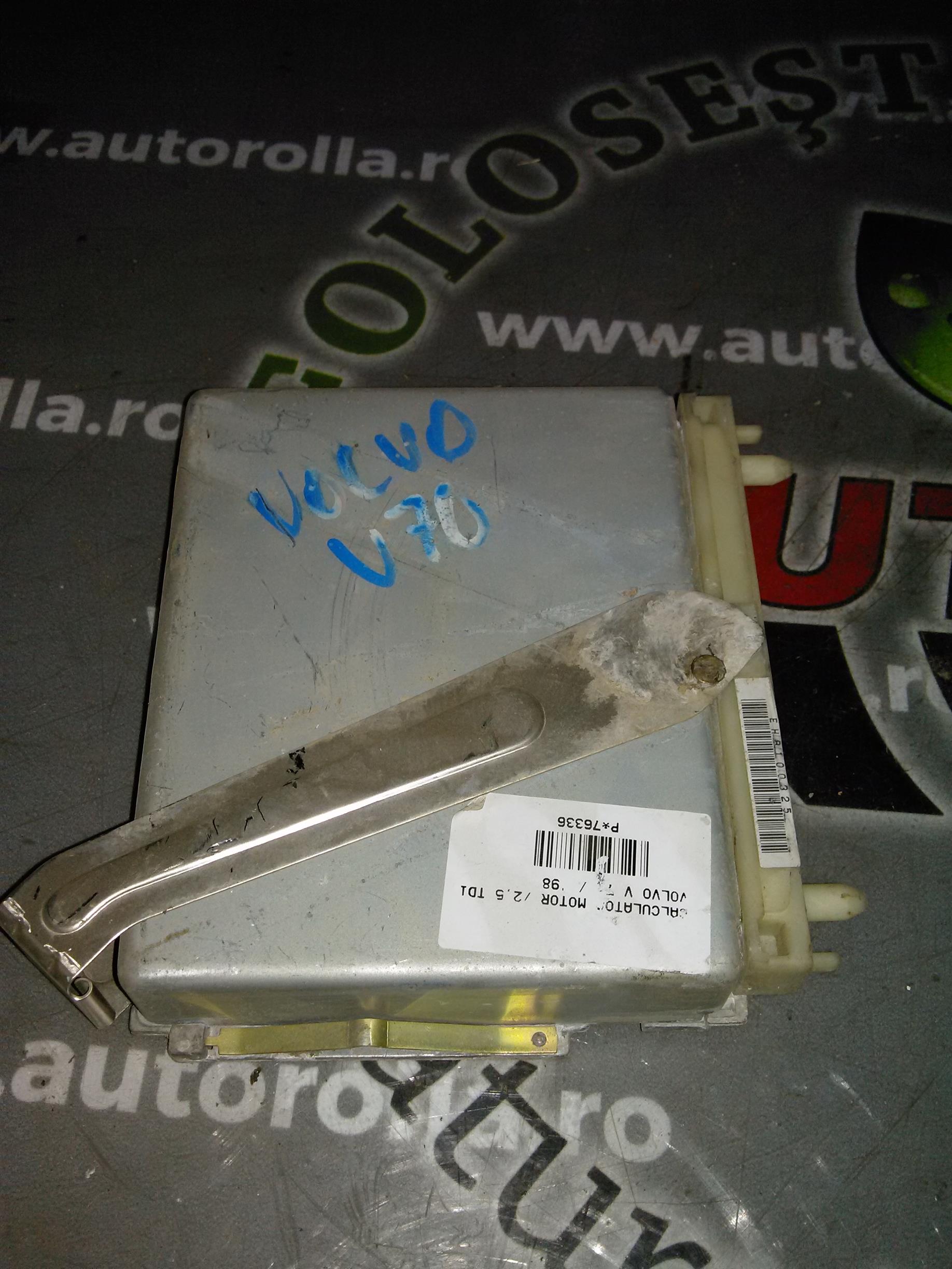 calculator motor Volvo V70 2.5D, an 1998