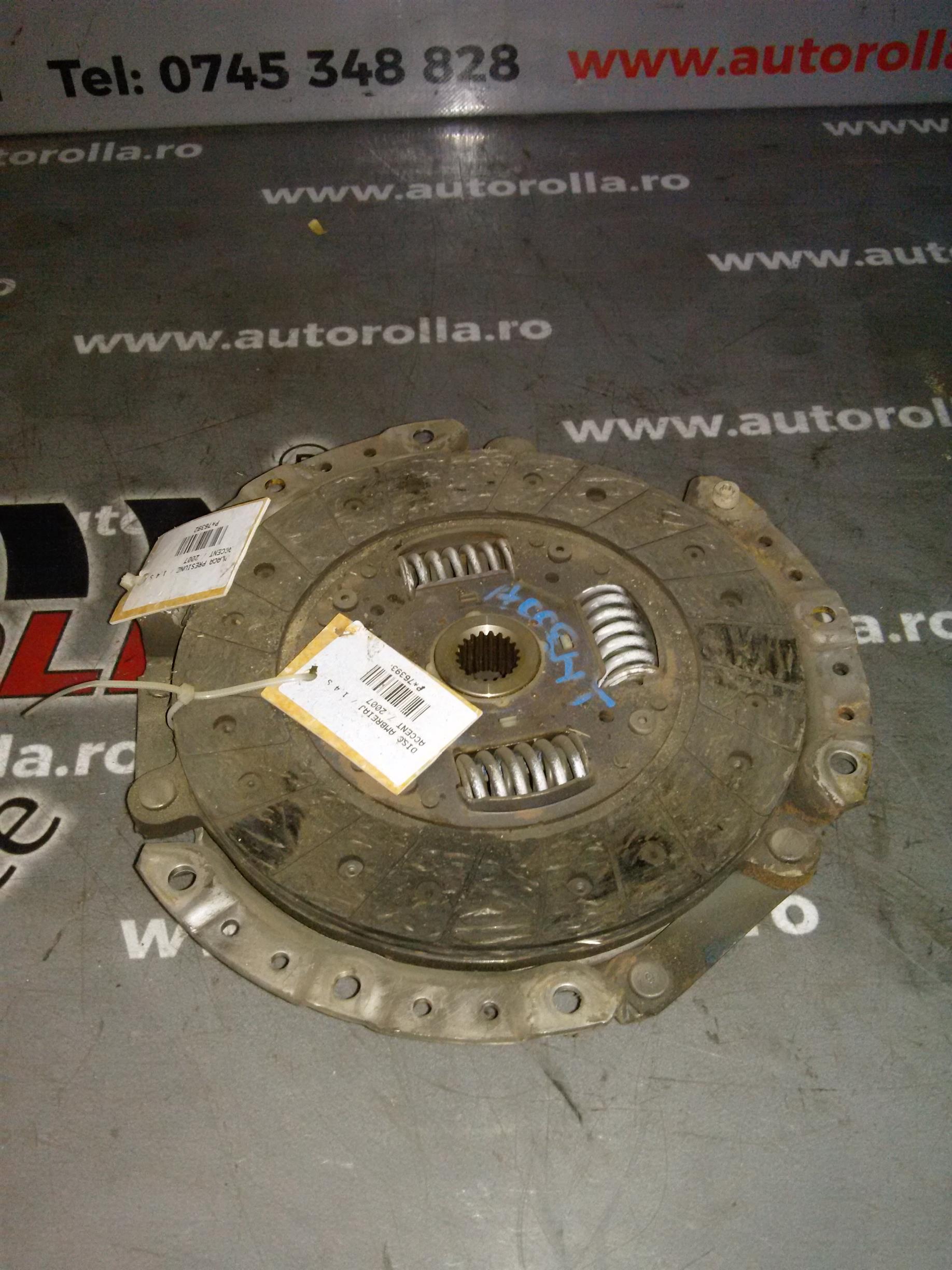 disc ambreiaj Hyundai Accent 1.4S, an 2007