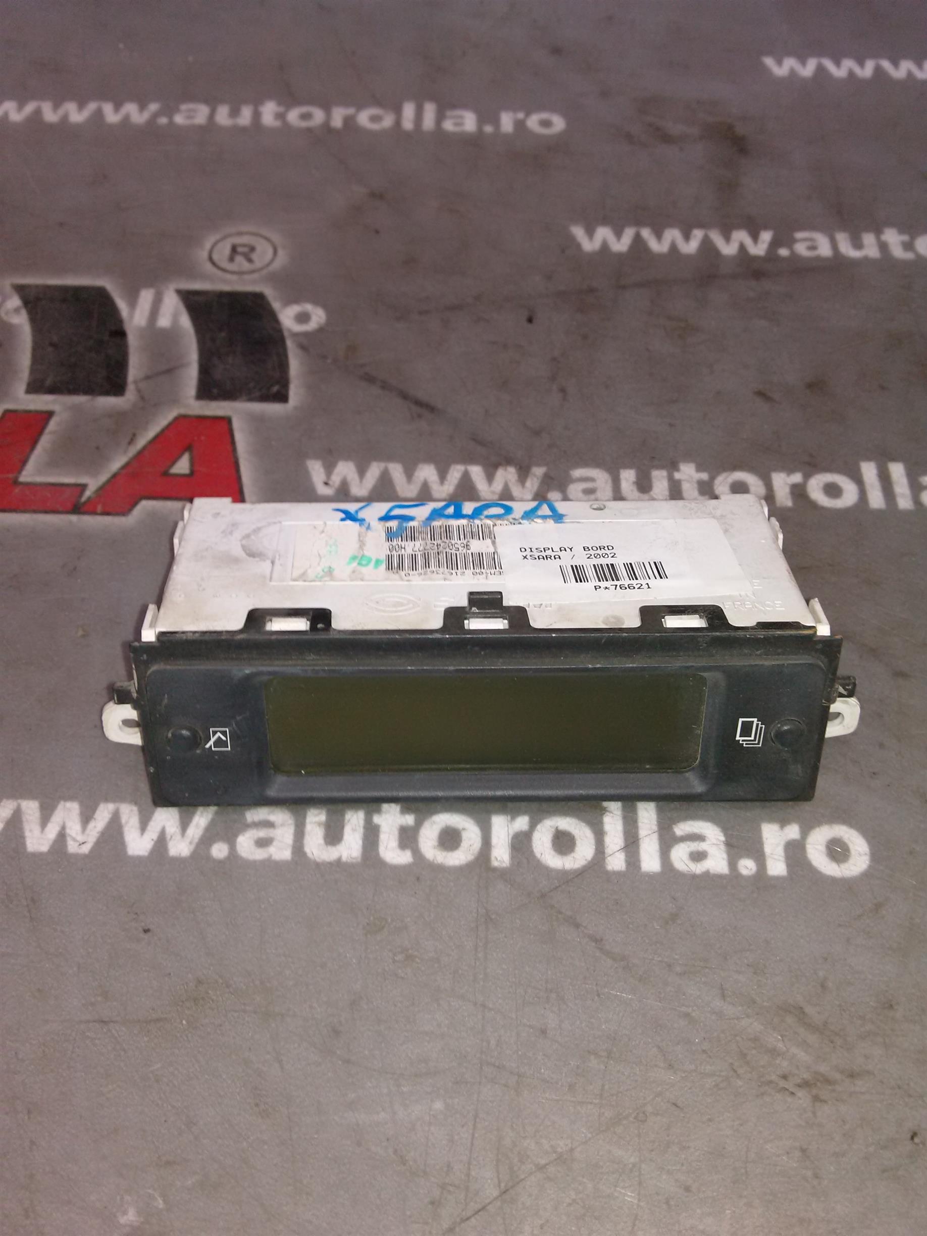 display bord Citroen Xsara, an 2002
