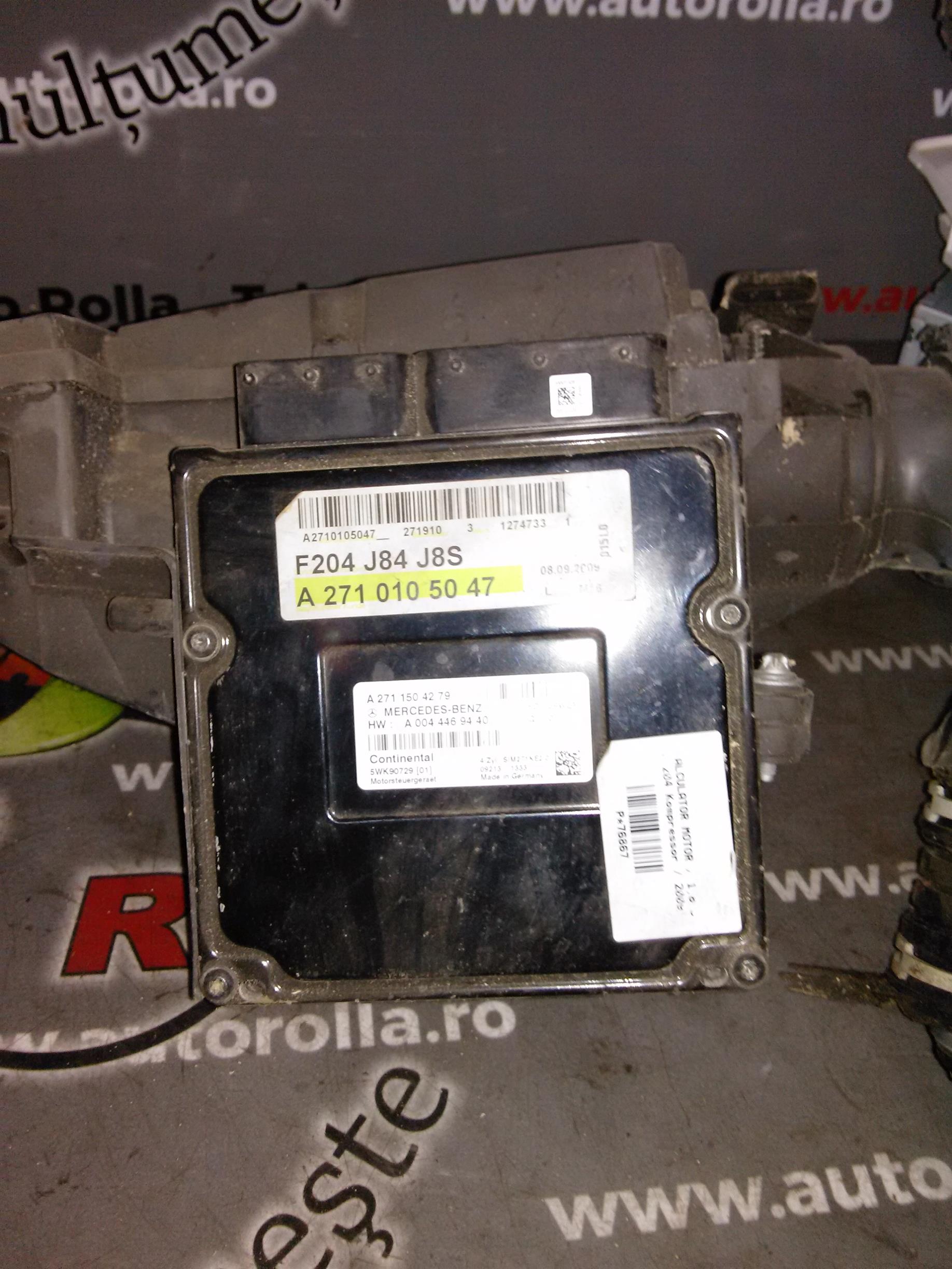 calculator motor Mercedes Cclass W204, 1.8S kmpresor, an 2009