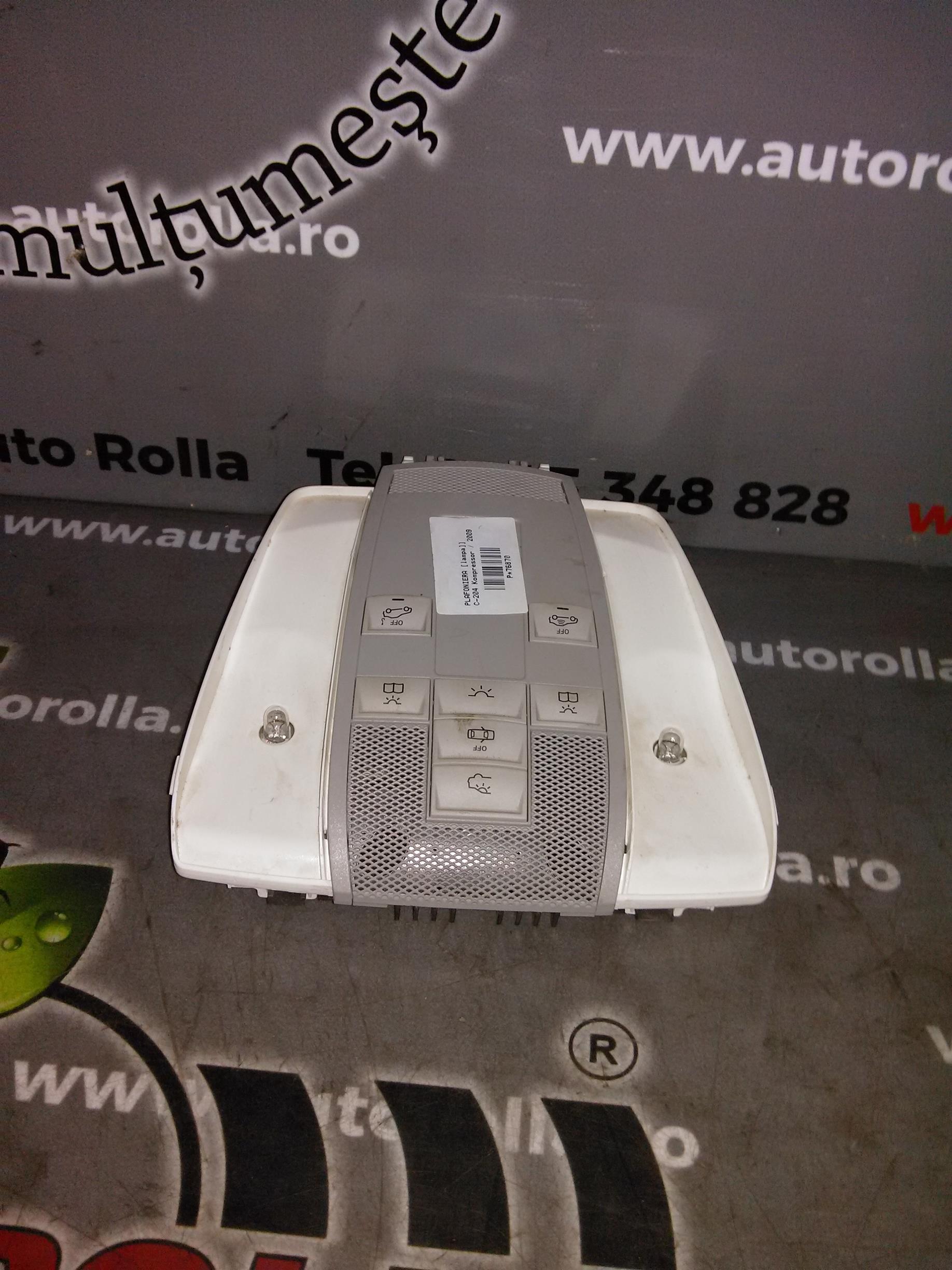 plafoniera lampa Mercedes Cclass W204, kompresor, an 2009