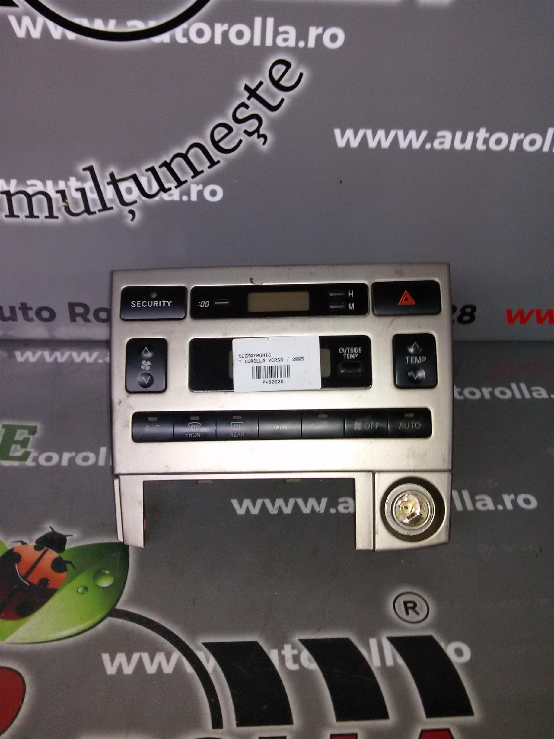 climatronic Toyota Corolla Verso, an 2005