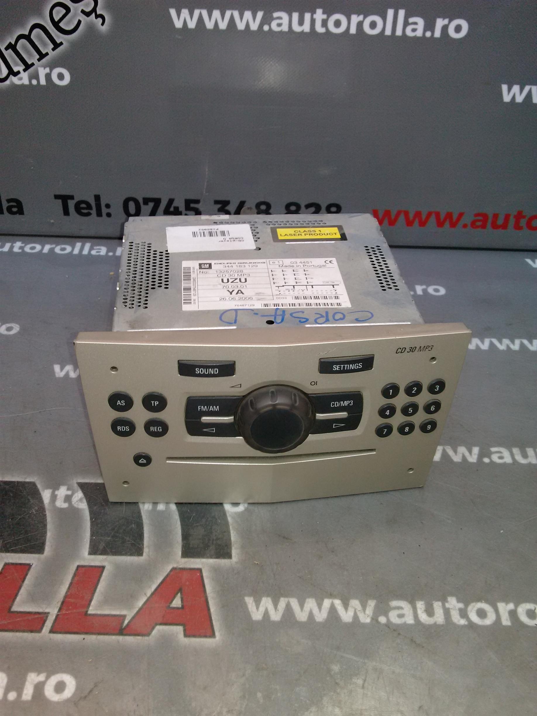 cd player Opel Corsa D