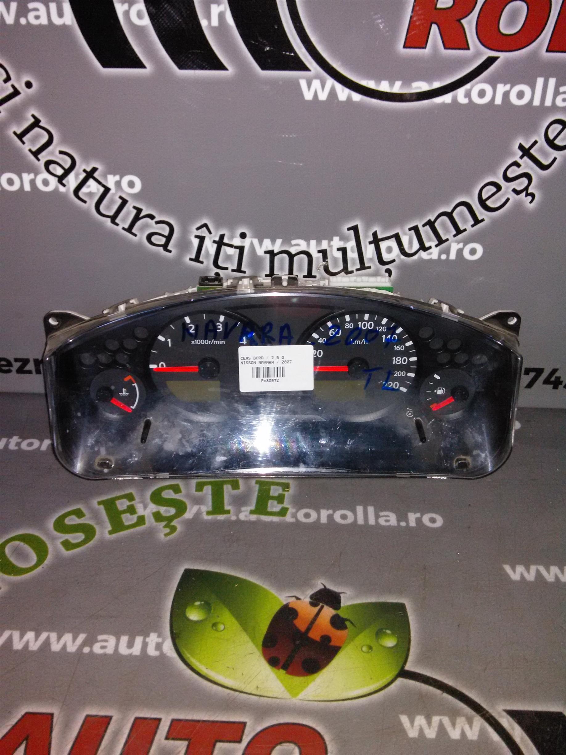 ceas bord Nissan Navara 2.5D, 2007