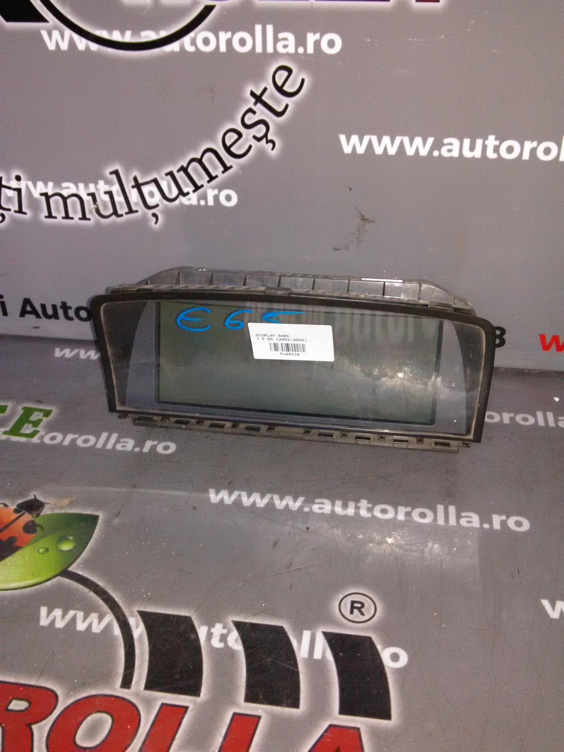 display bord BMW E65, an 2003