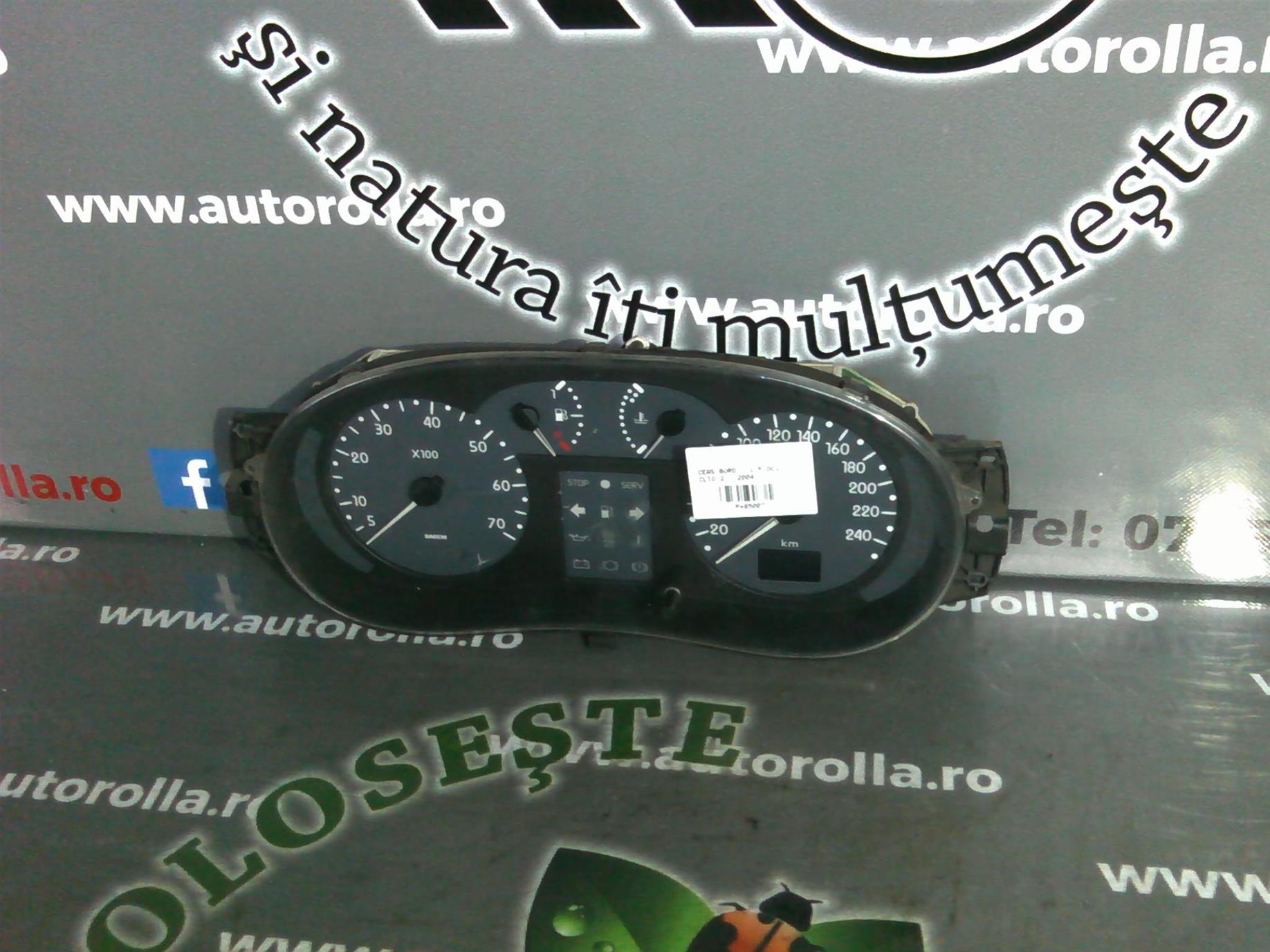 ceas bord Renault Clio 2, 1.5DCI an 2004