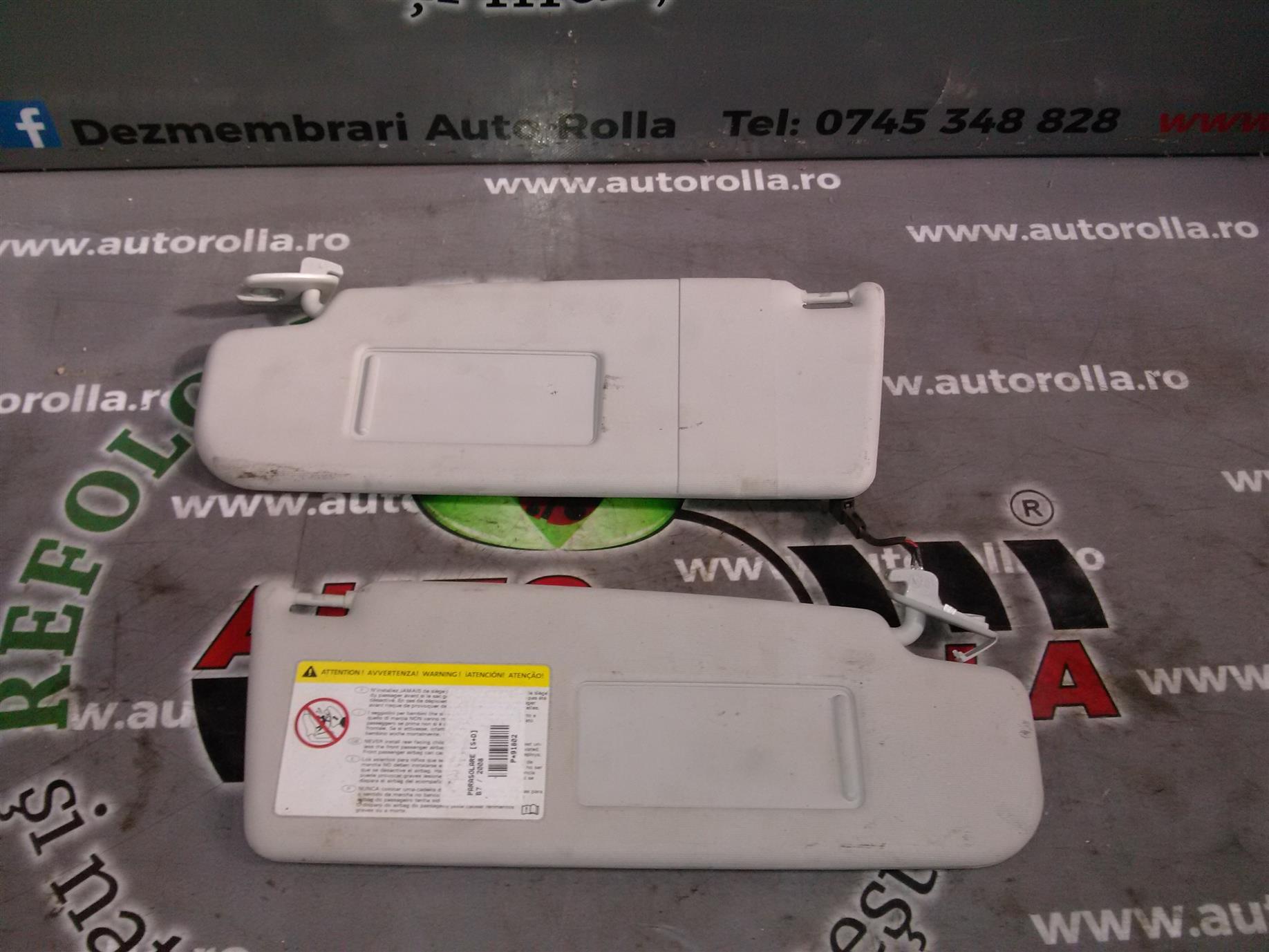 parasolare stanga+dreapta Volkswagen Passat B6, an 2008