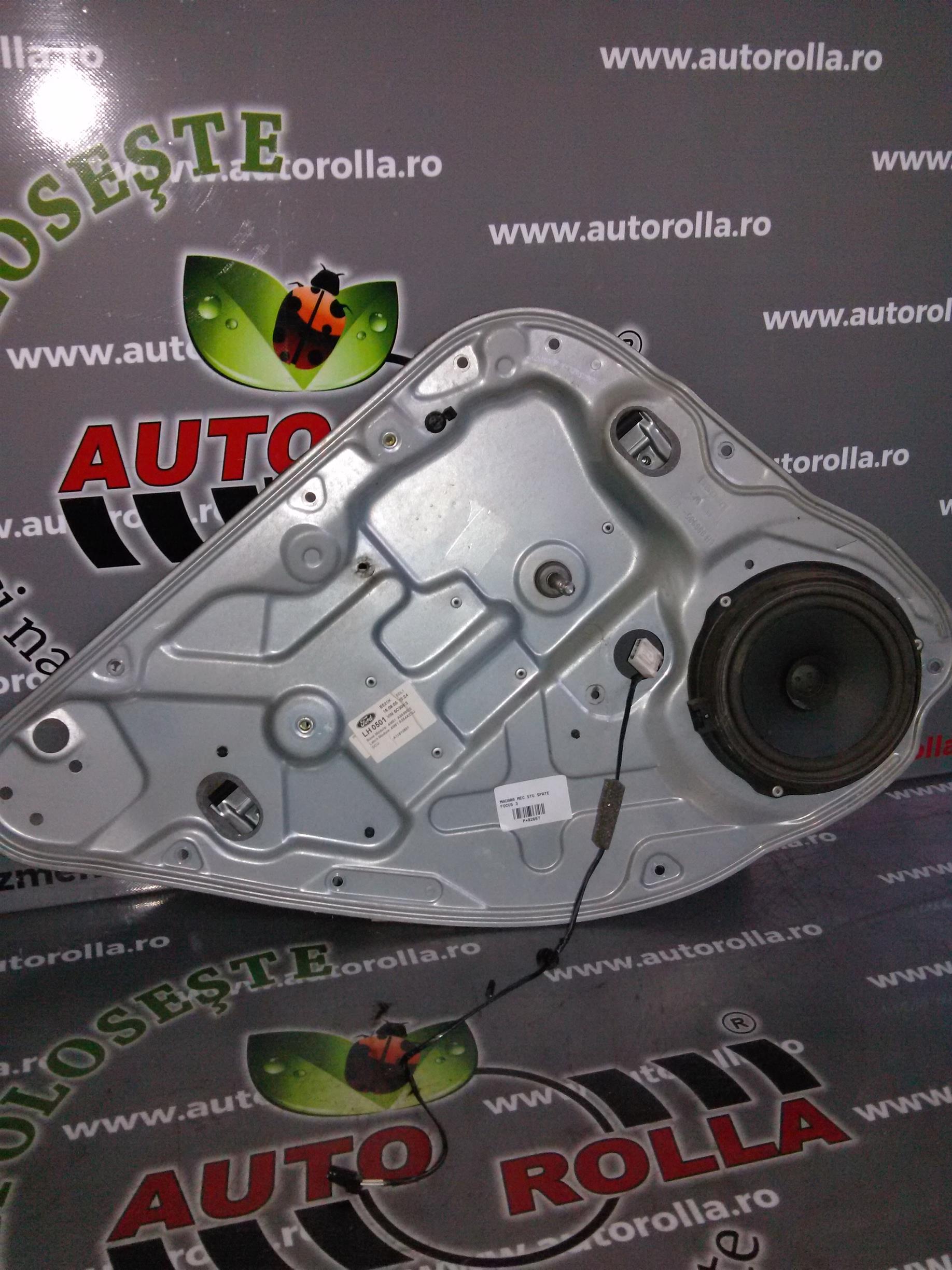 macara mecanica stanga spate Ford Focus 2