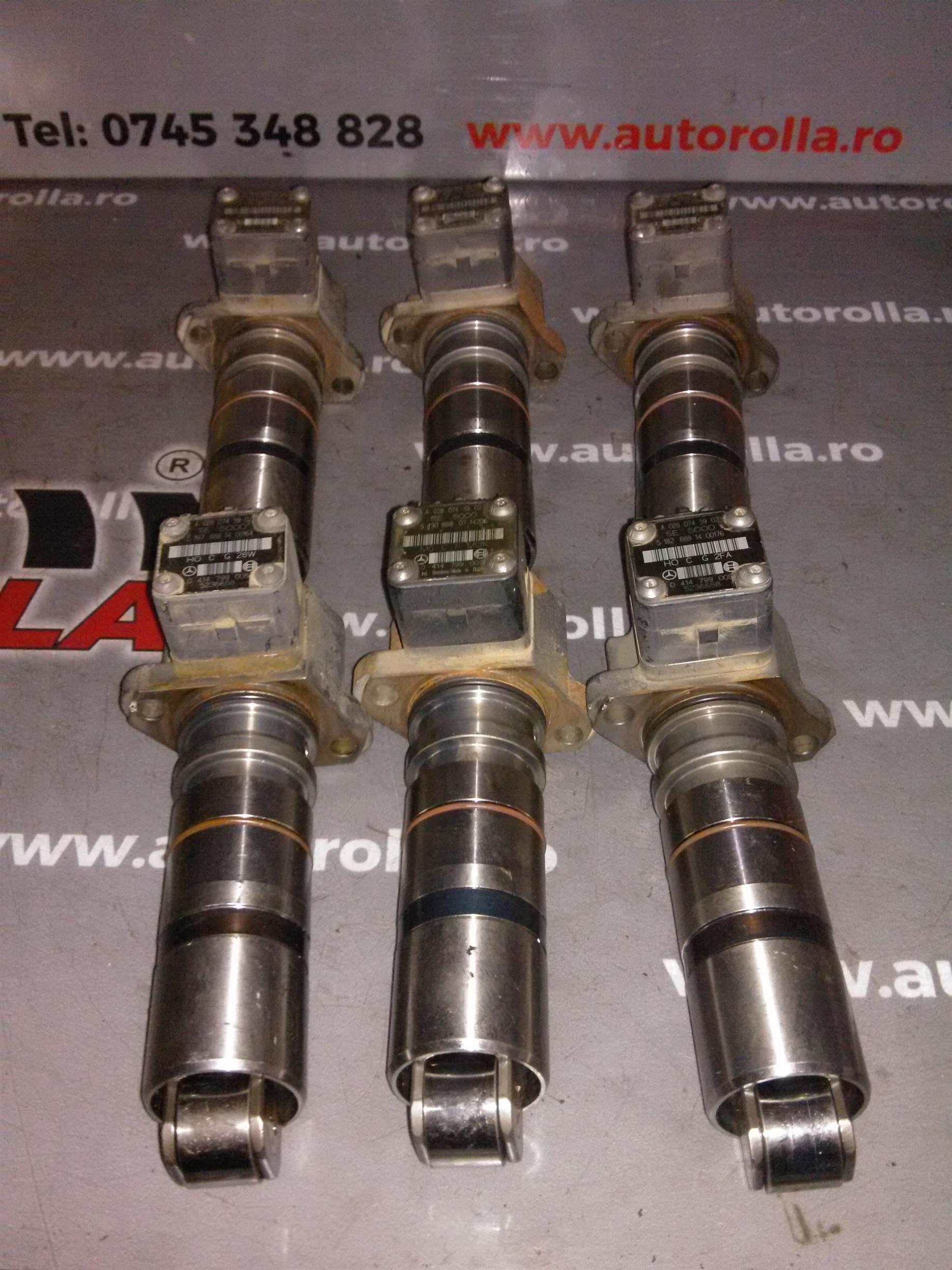 injectoare set Mercedes Actros, euro3