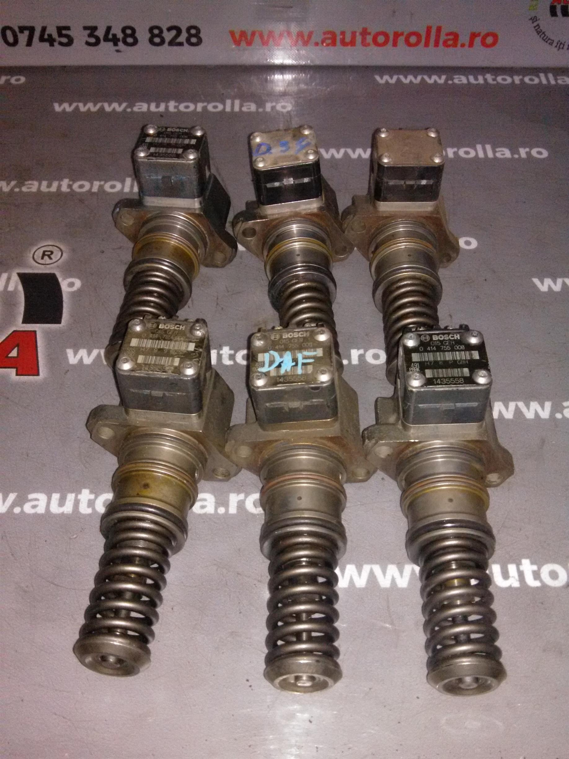 injectoare set DAF XF, euro3