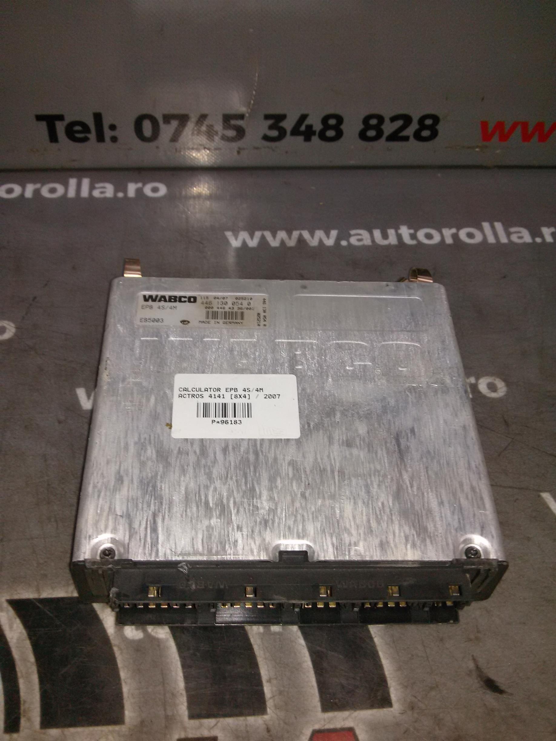 calculator epb 4s 4m Mercedes Actros 4141 8x4, an 2007