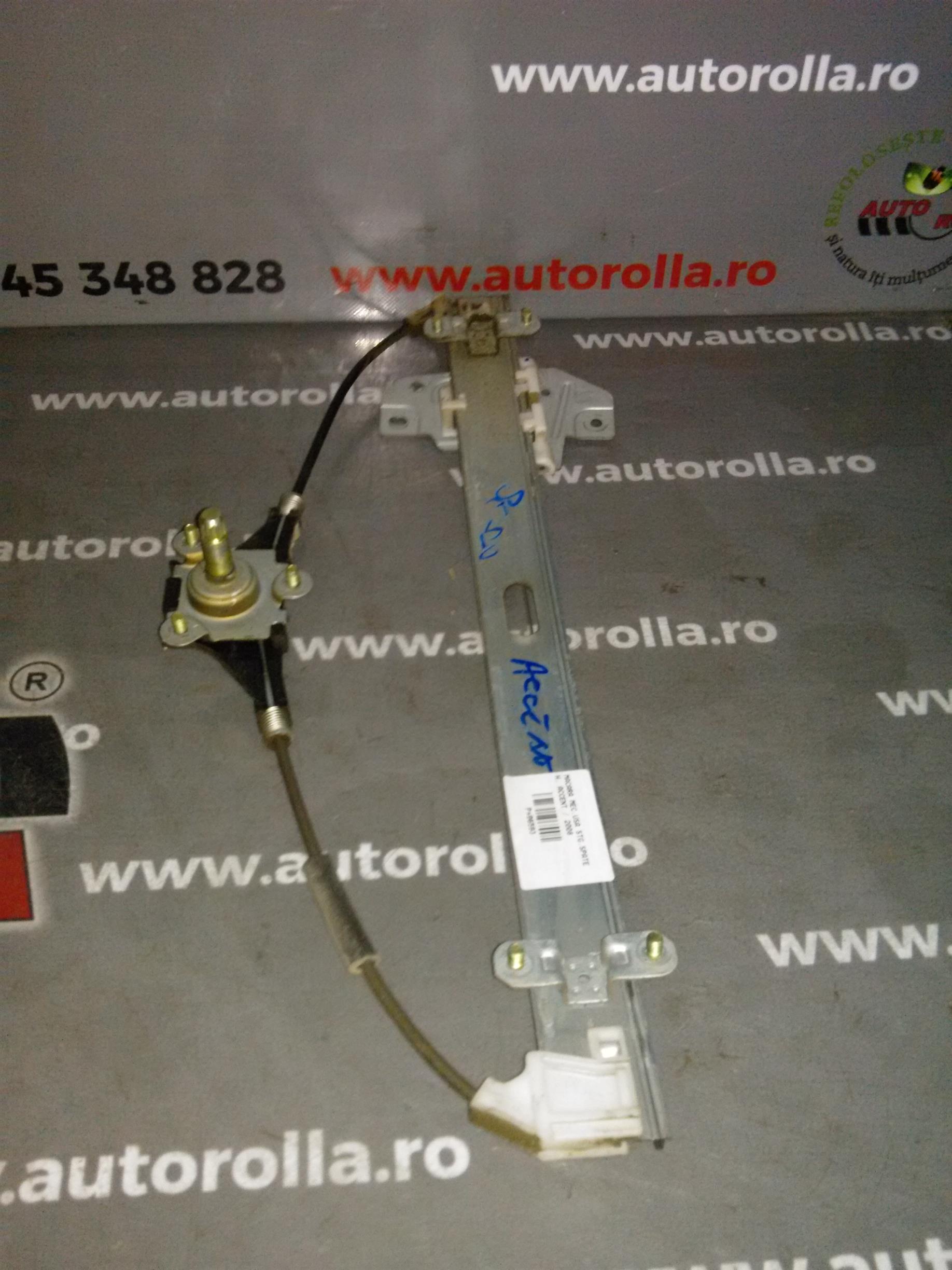 macara mecanica usa stanga spate Hyundai Accent, an 2008