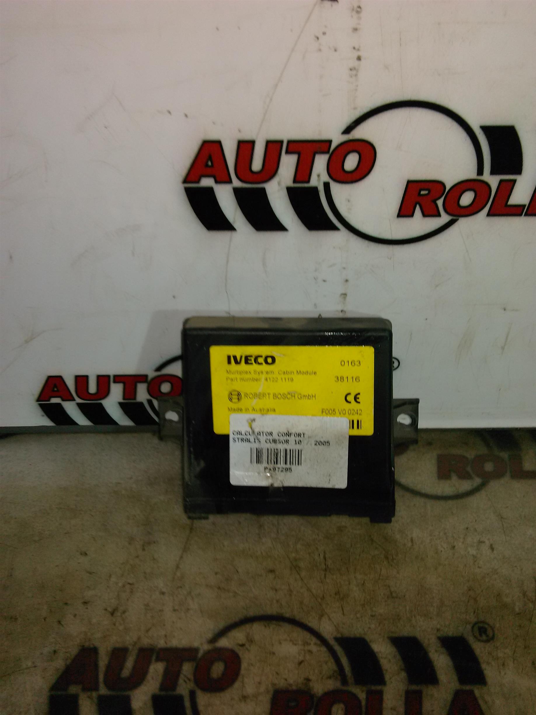 calculator confort Iveco Stralis, cursor 10, an 2005