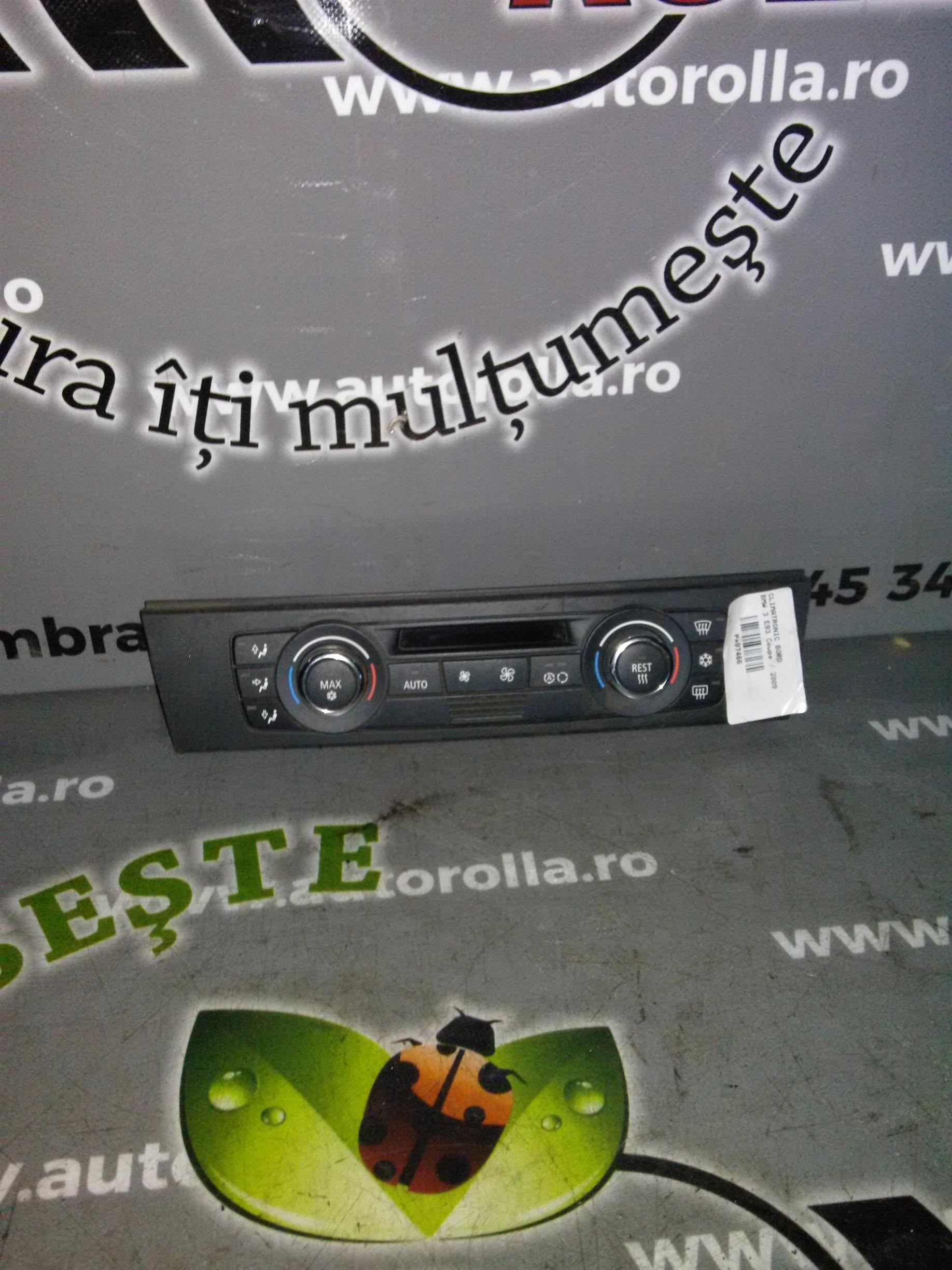 climatronic bord BMW E93, an 2009