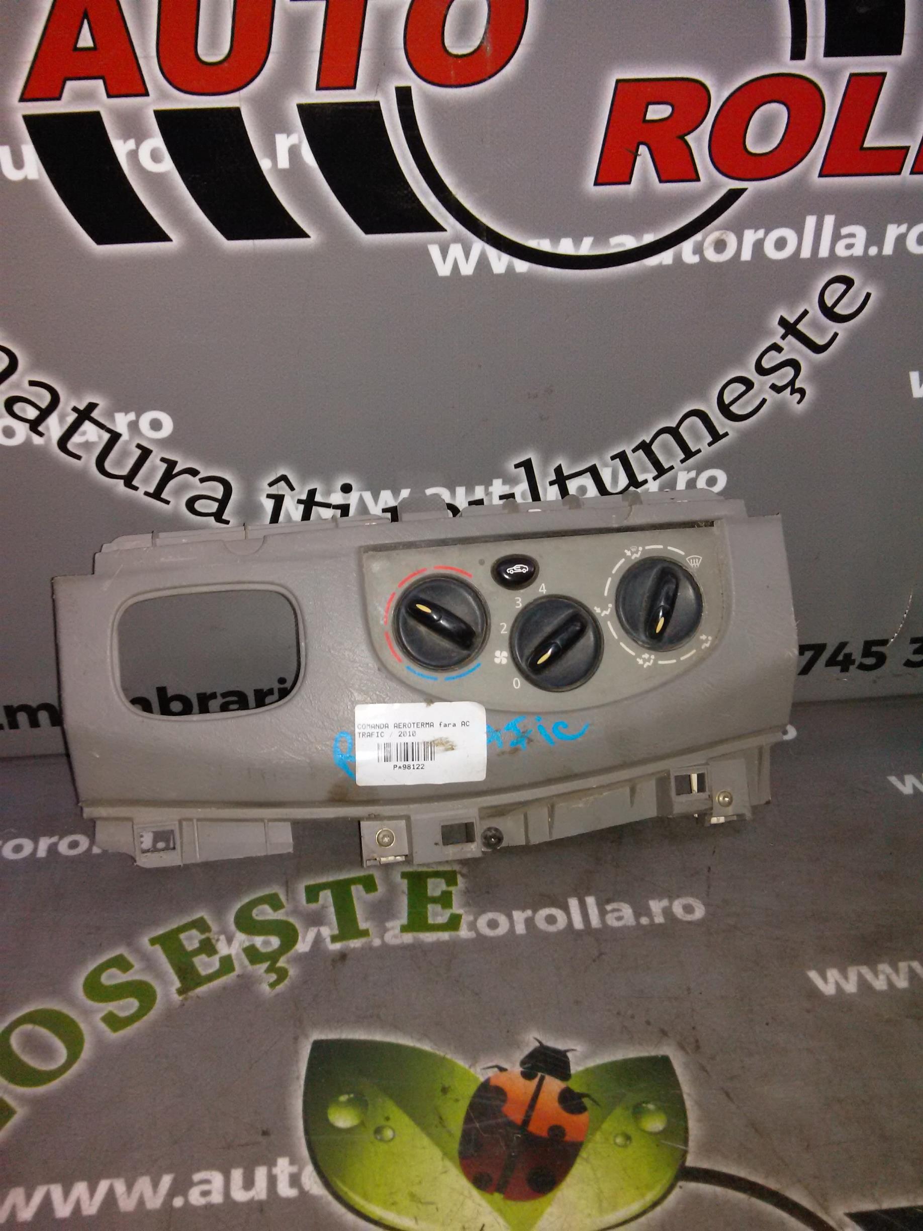 comanda aeroterma fara ac Renault Trafic, an 2010